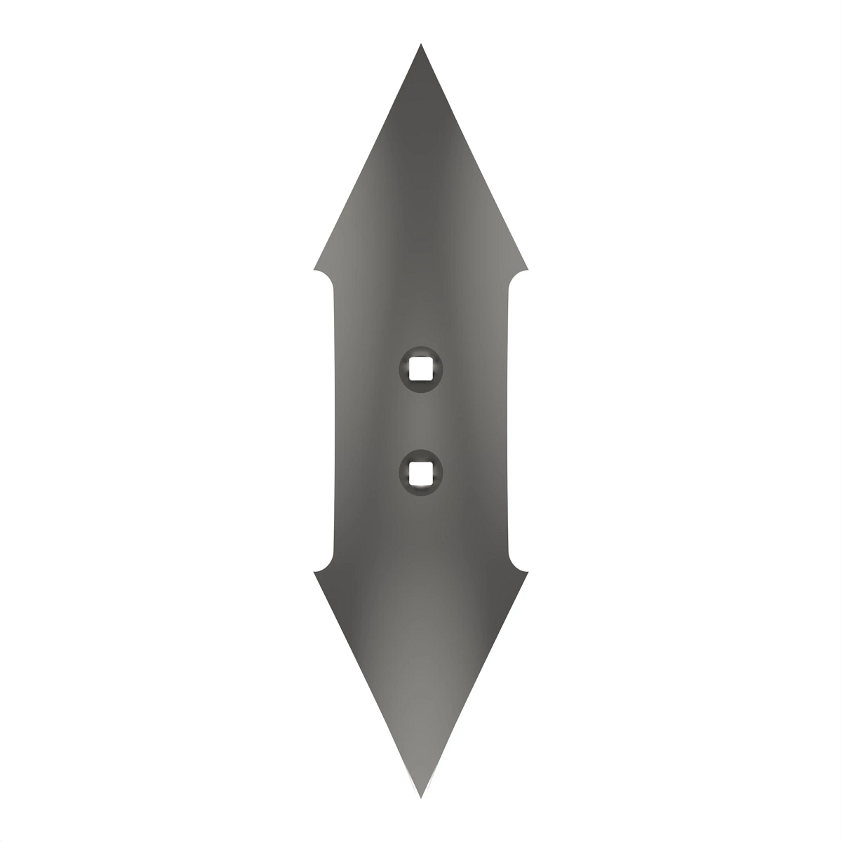 DOUBLE POINTED SHOVEL 4" X 14 1/