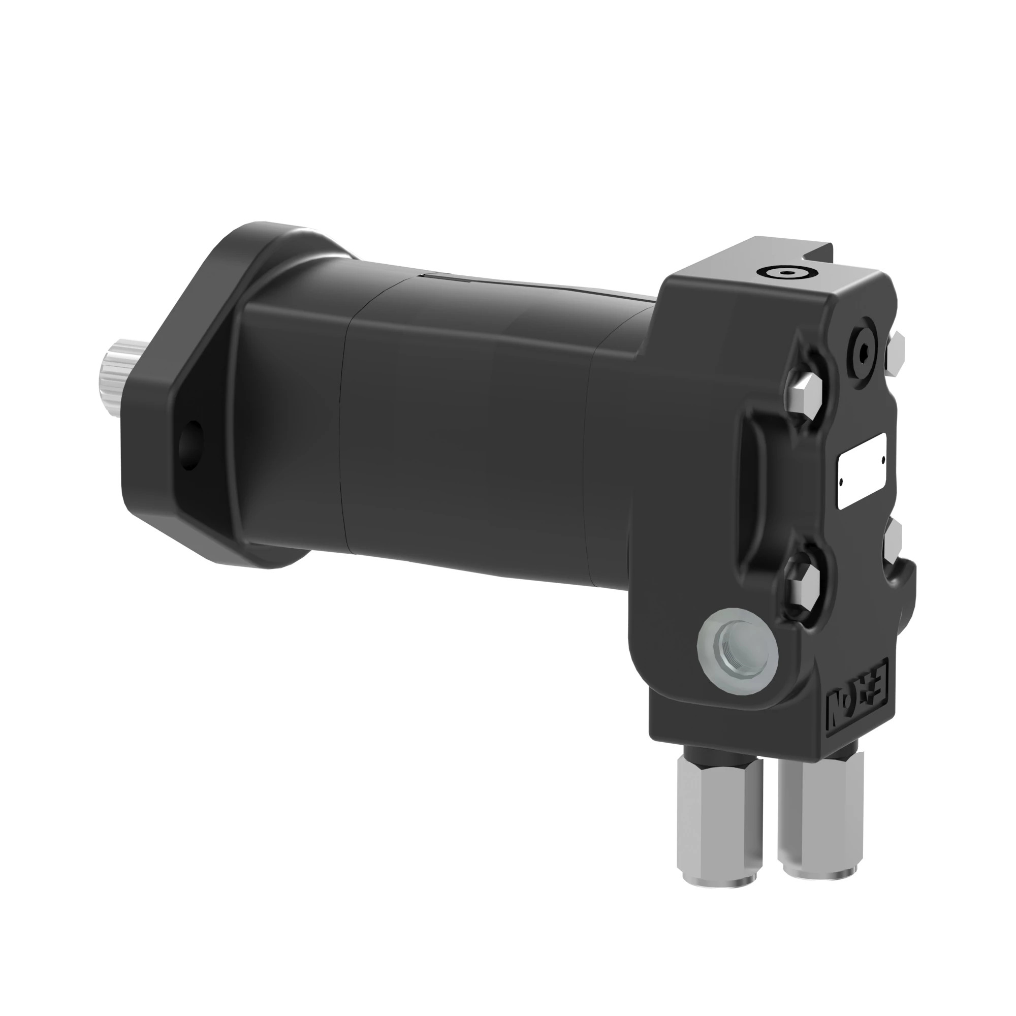 MOTOR WITH CROSSOVER RELIEFS