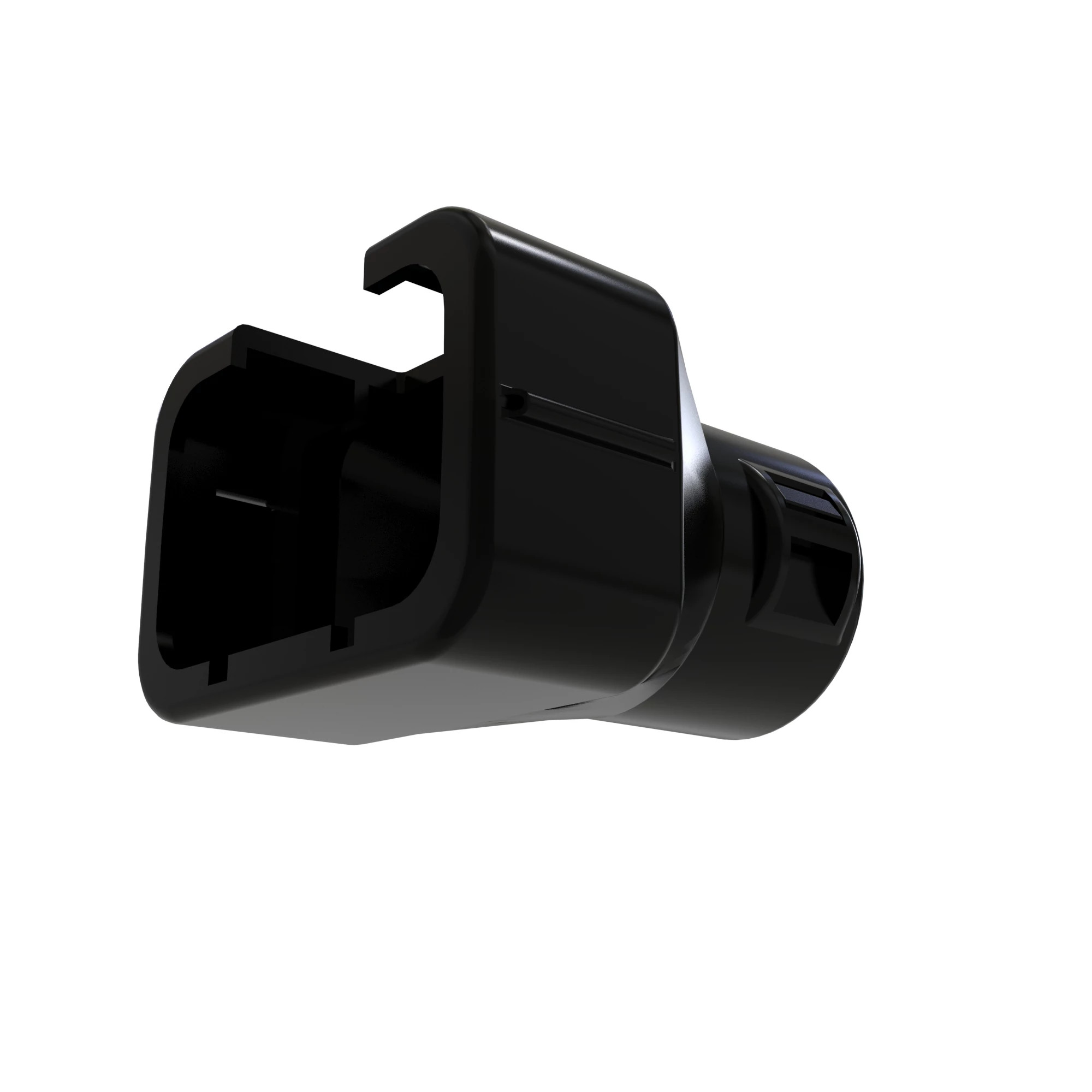 John Deere Black Electrical Connector - 57M15922