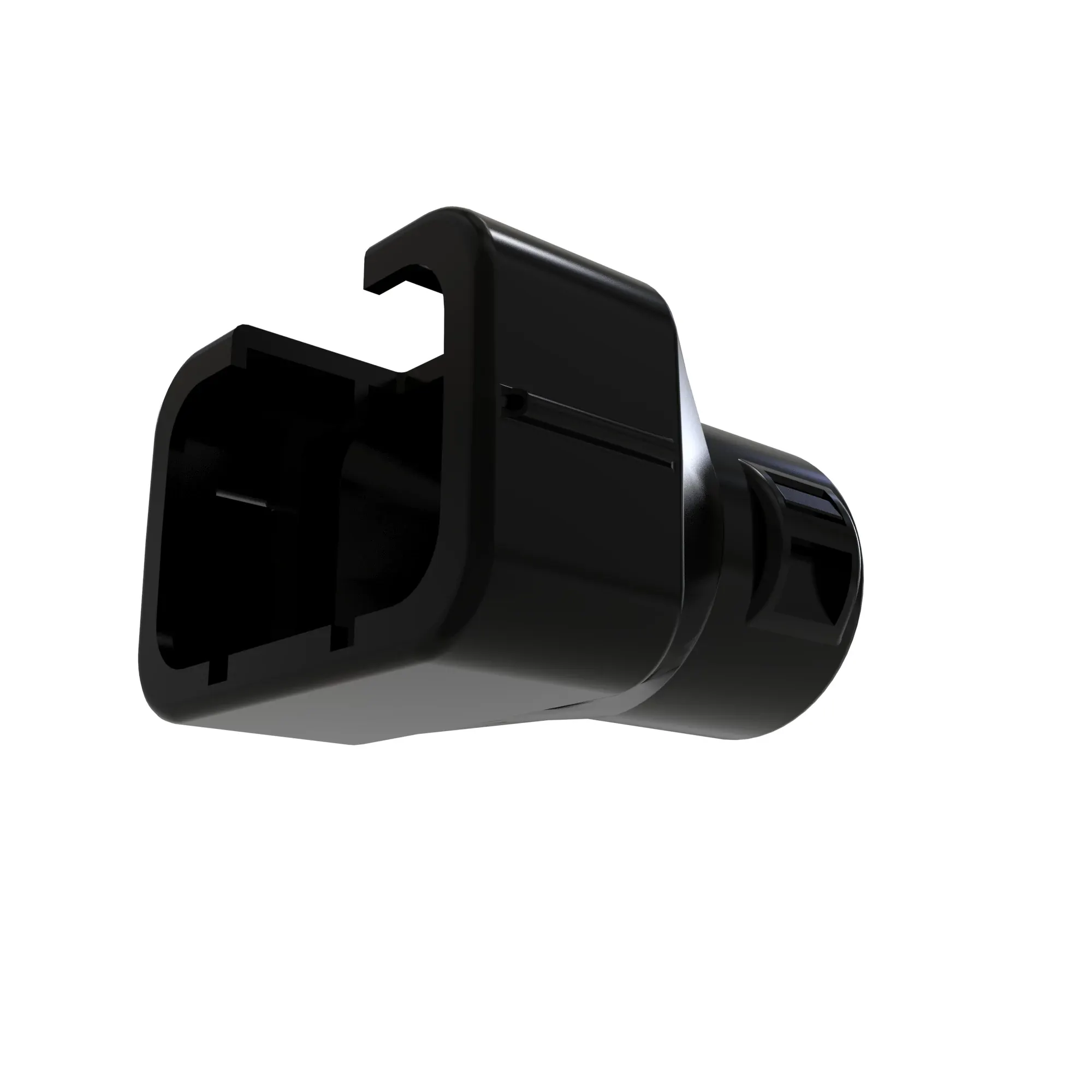 John Deere Black Electrical Connector - 57M15922