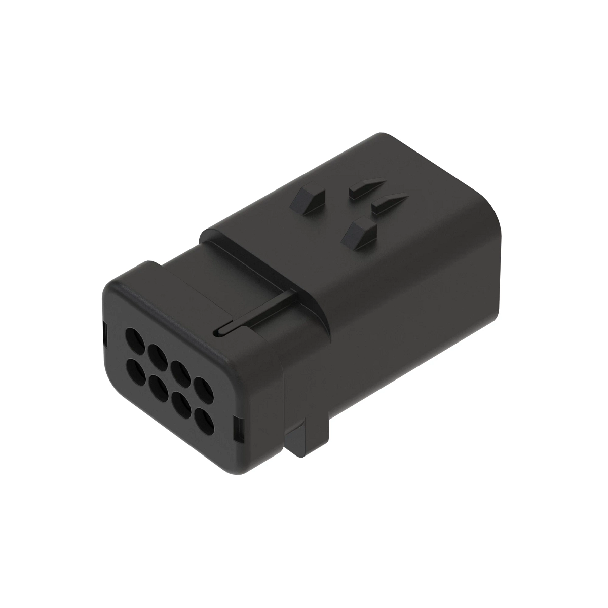 Tyco AMPSEAL16 8W Pin Sld Ylw Plstc