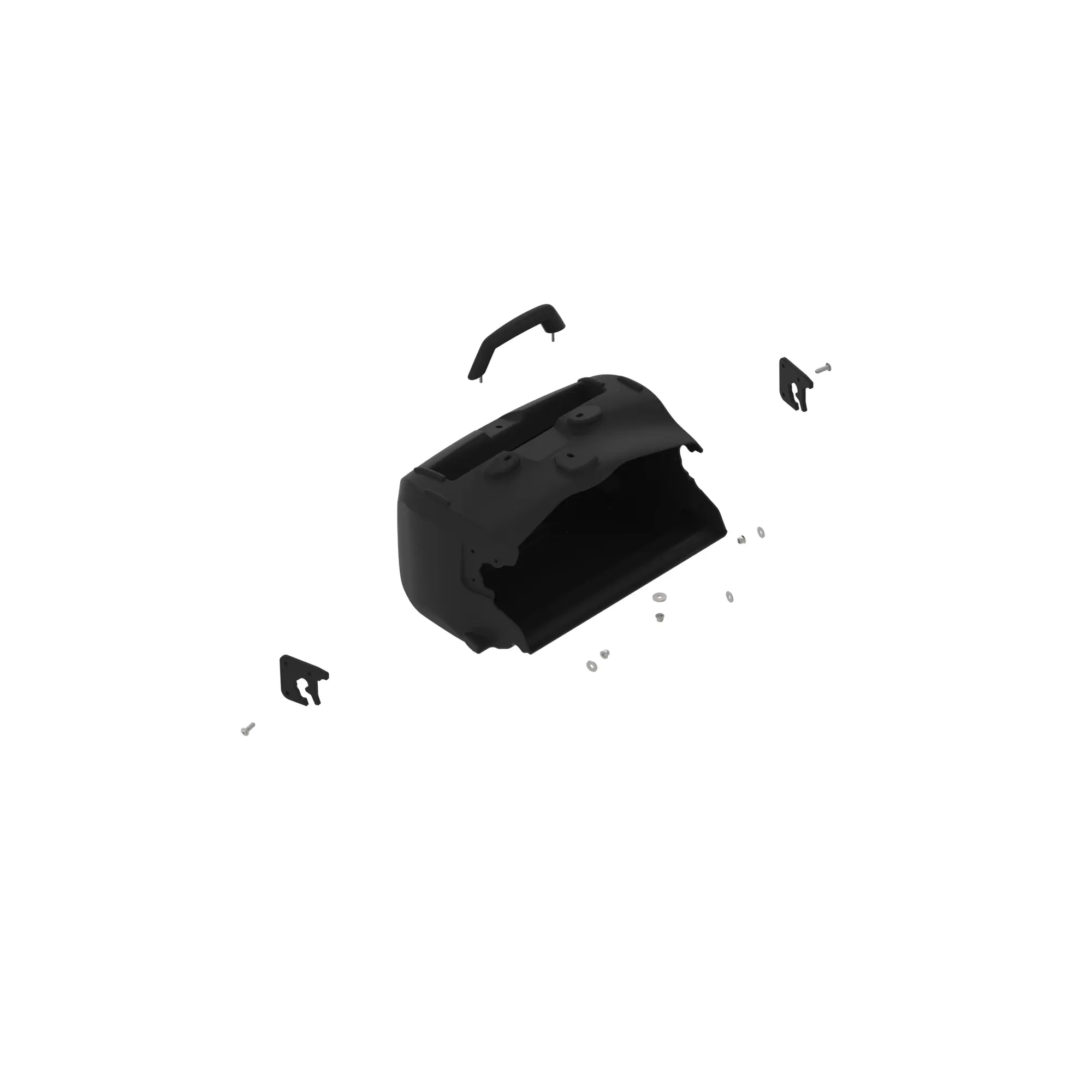 John Deere Black Grass Catcher Kit - BUC11330