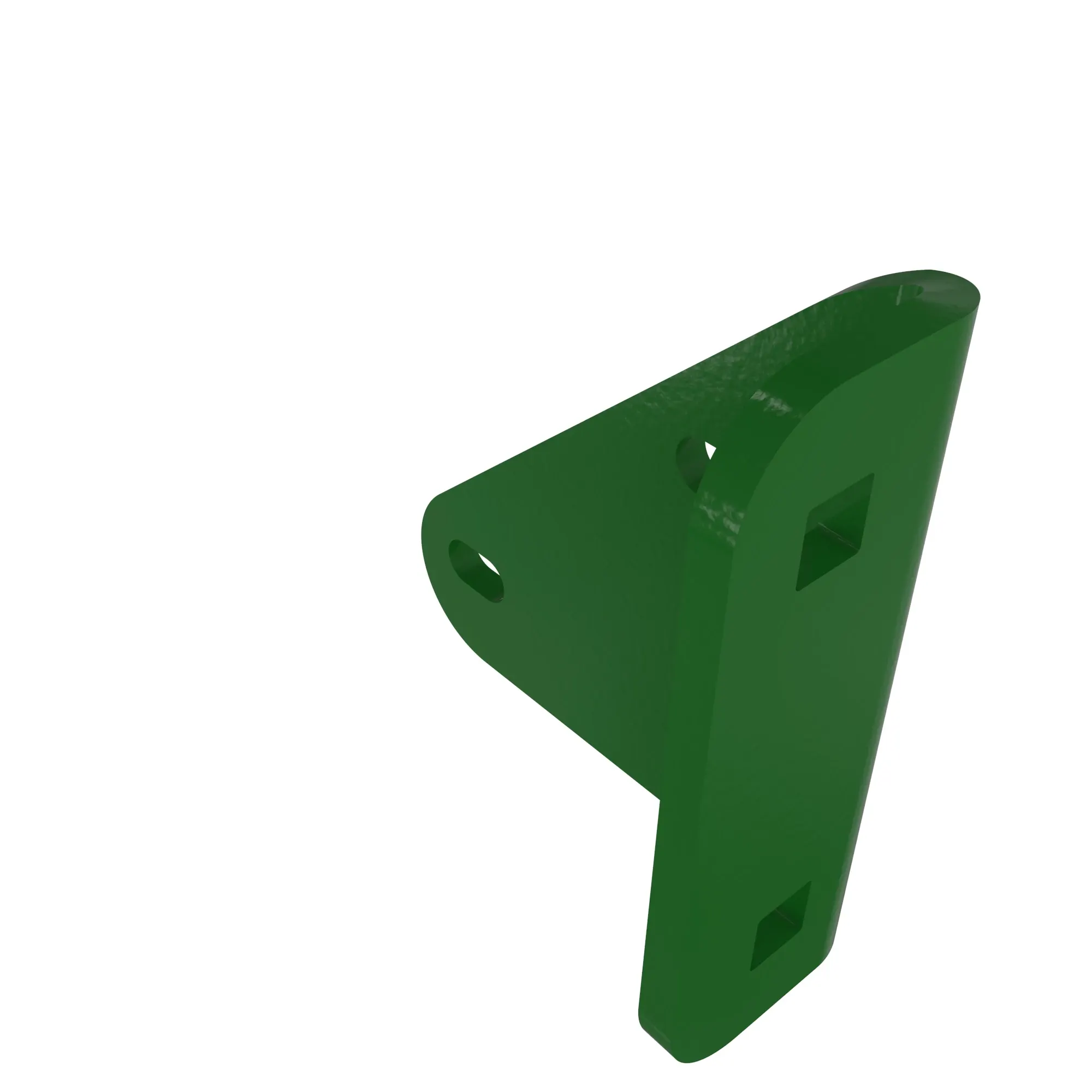 HXE48631: Feed Drum Scraper Bracket, Right Side