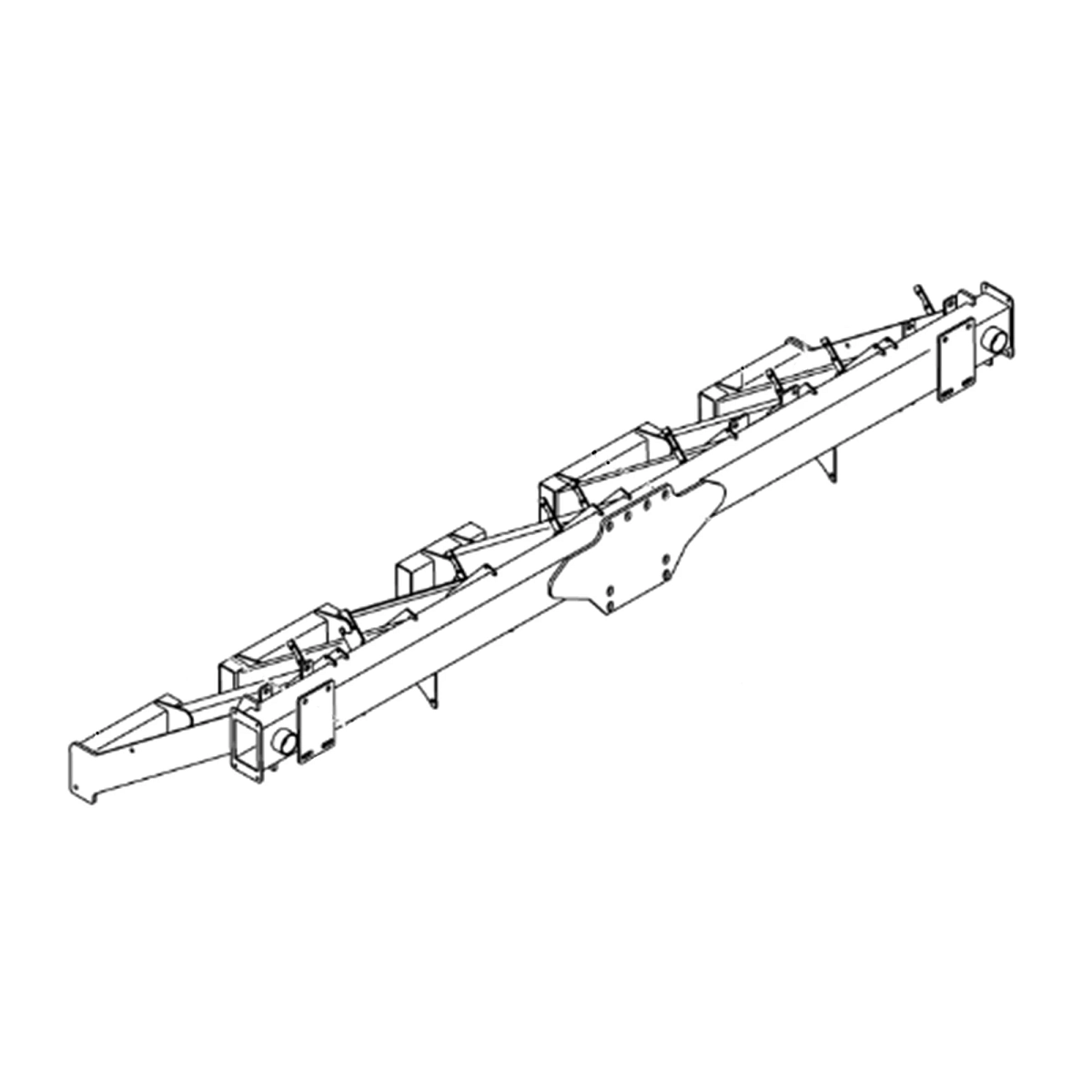 1790 Rear Center Frame 15" S