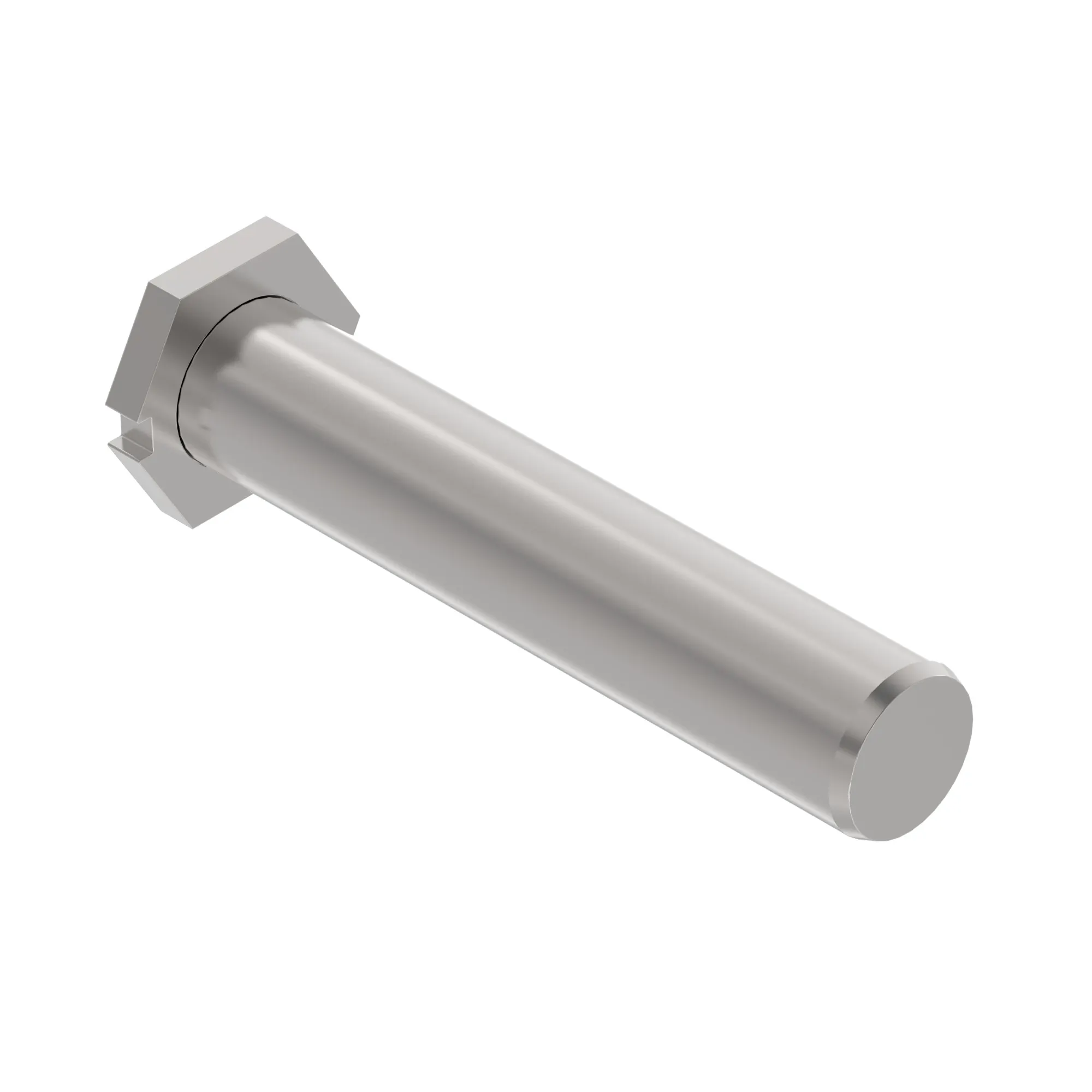 HEX FLAG 1.5" DIA, GREASE HOLE