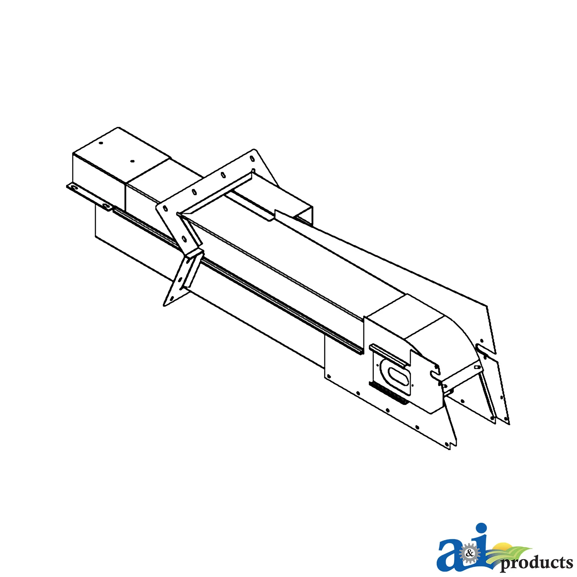 A&I Products Upper Clean Grain Elevator - A-AH153741