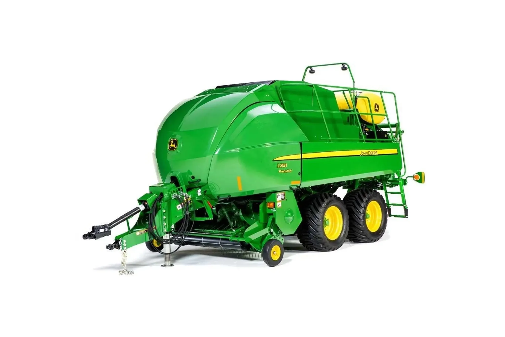 Front left studio image of L331 baler