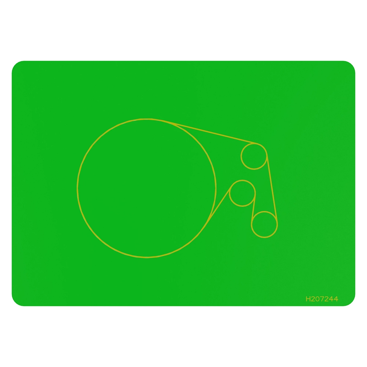Label, Rotary Screen Drive