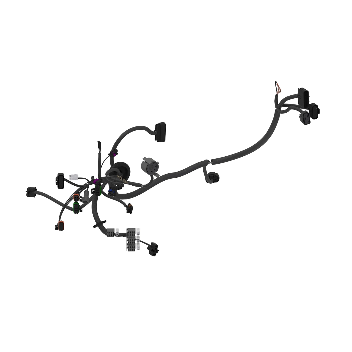 Cab Wiring Harness, Front Support