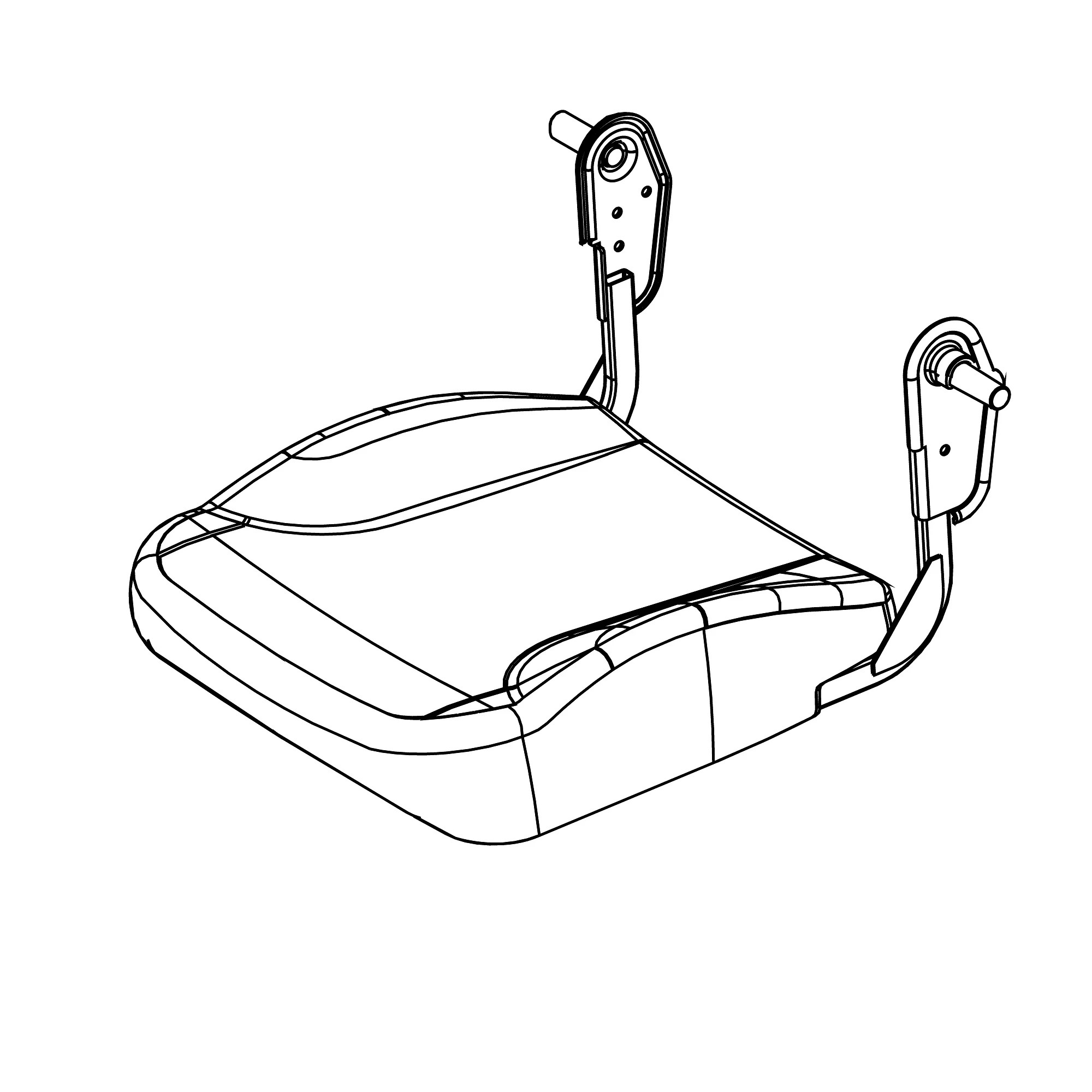 John Deere Base Cushion Cover - AM141590