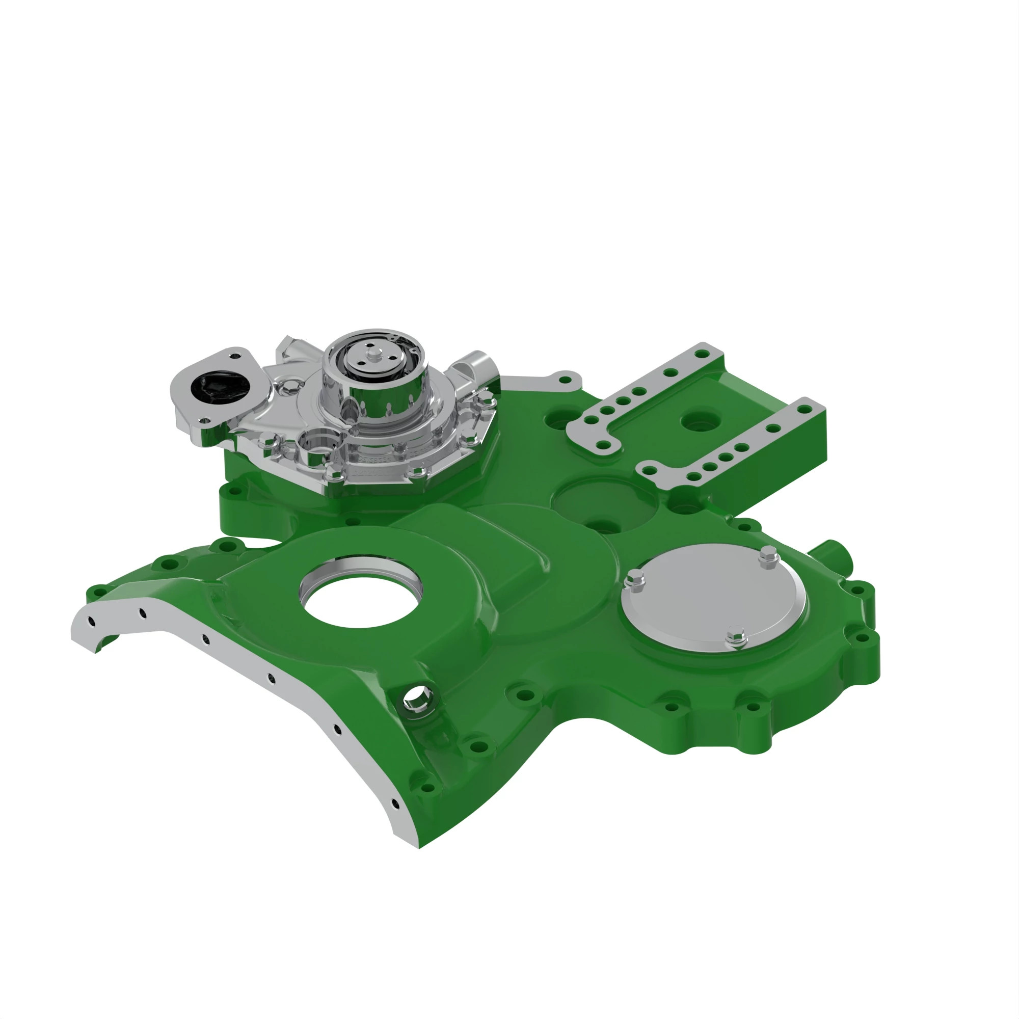 COVER, TIMING GEAR, NON AUX DRIVE,