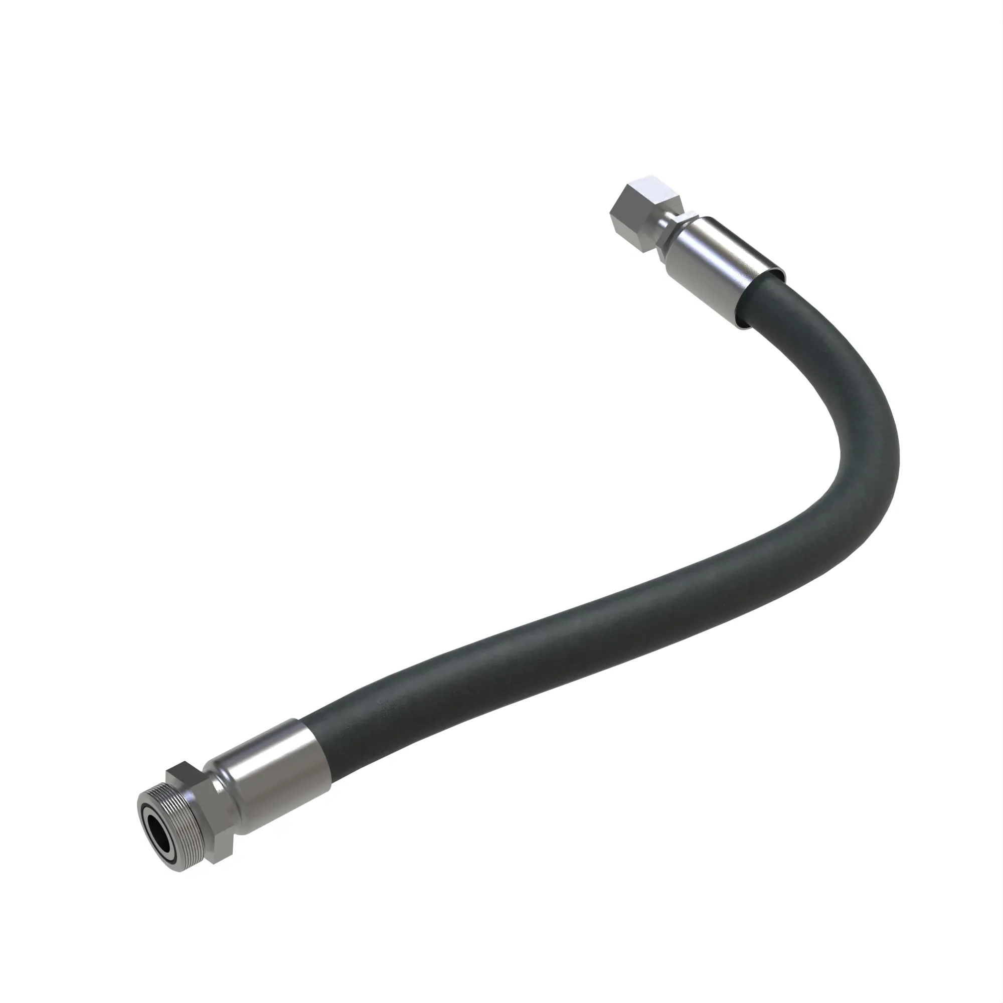 John Deere Engine Oiling System Hydraulic Hose - AT530222