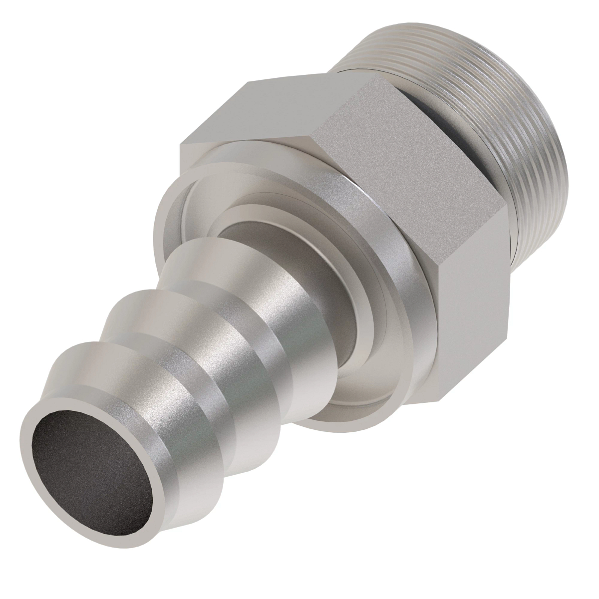 John Deere Male Threaded Barbed Connector Hose Fitting - RE329141