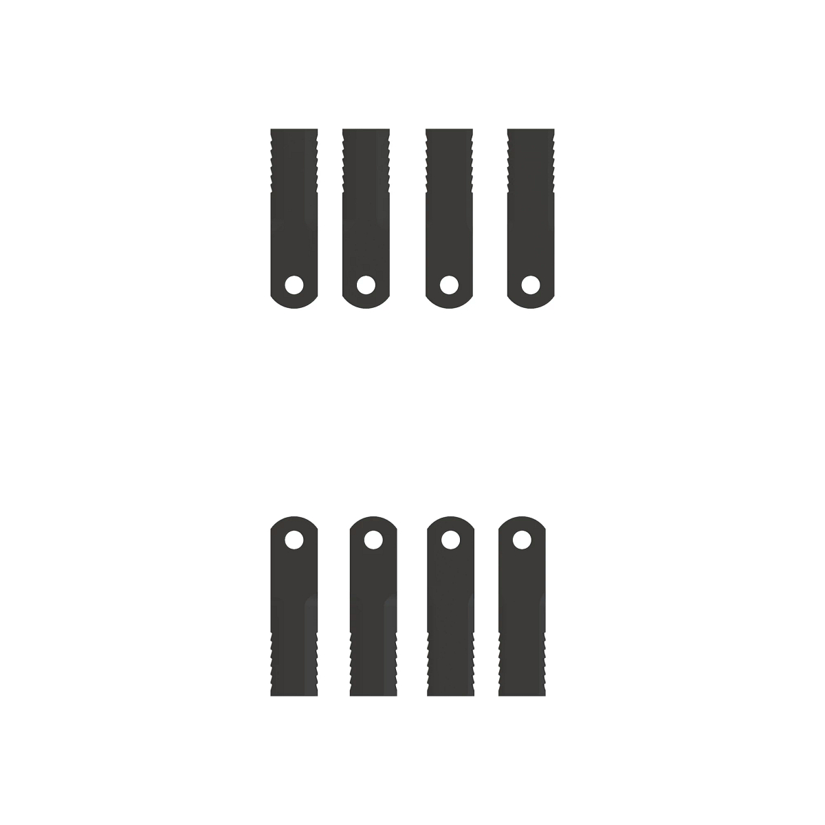 John Deere Straw Chopper Knife Kit - KXE10256