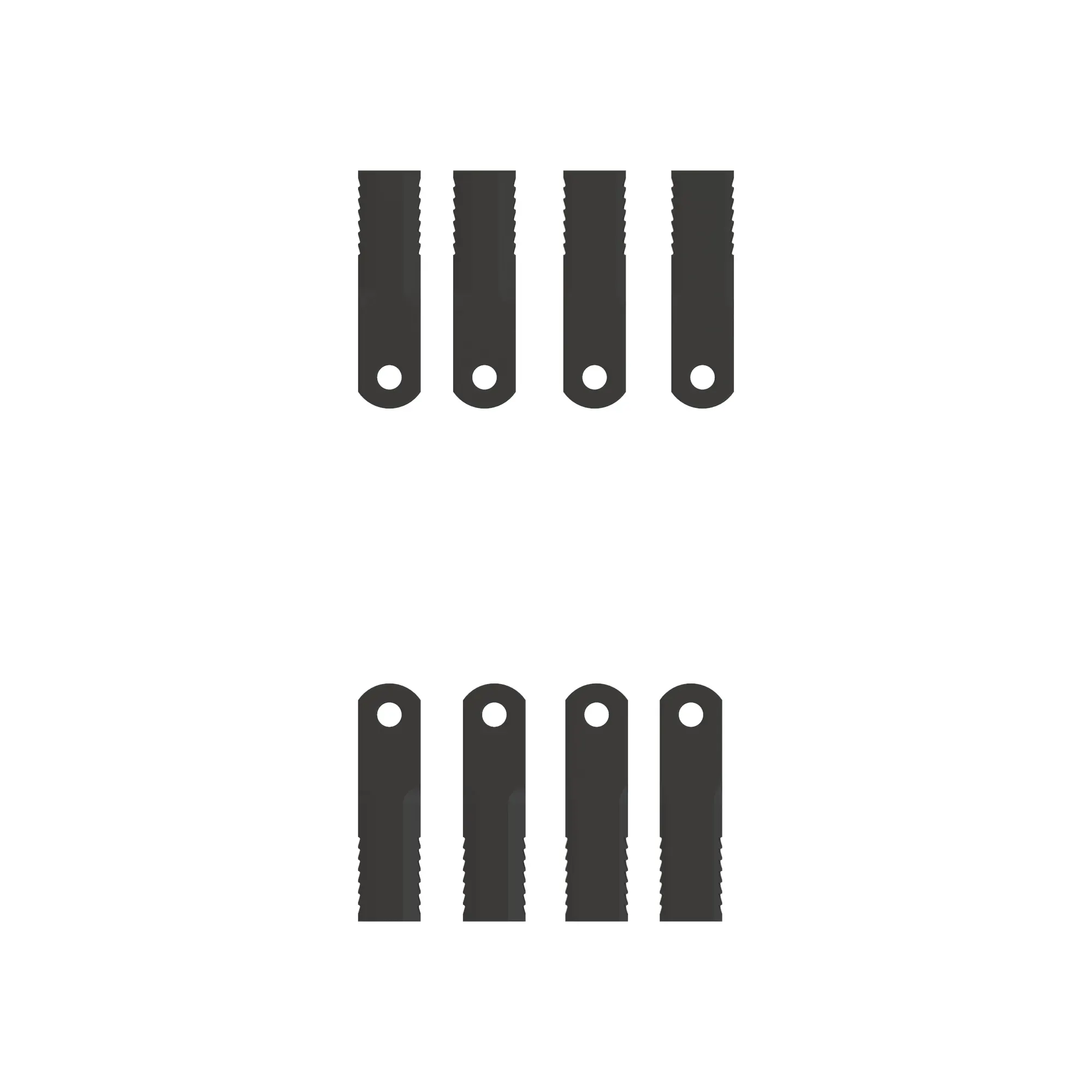 John Deere Straw Chopper Knife Kit - KXE10256