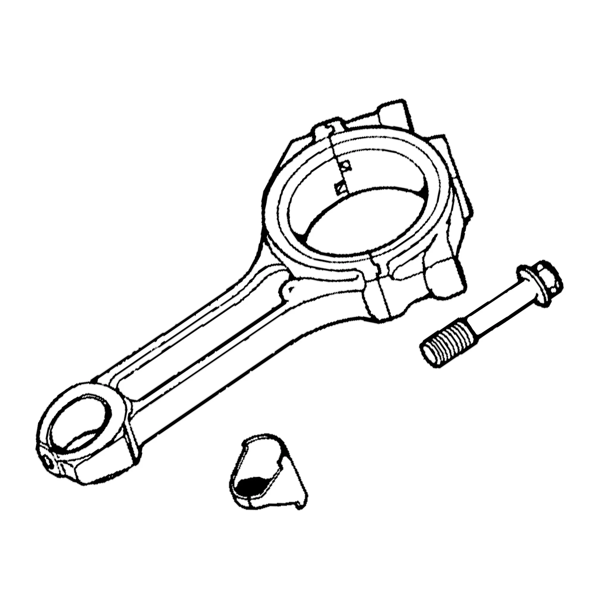 John Deere Connecting Rod Assembly   - RE50770