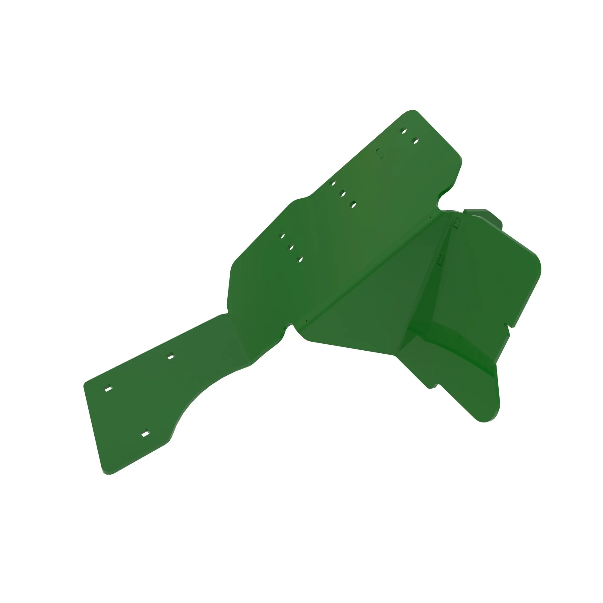 John Deere Left Side Lower Roller Deflector - AXT12324