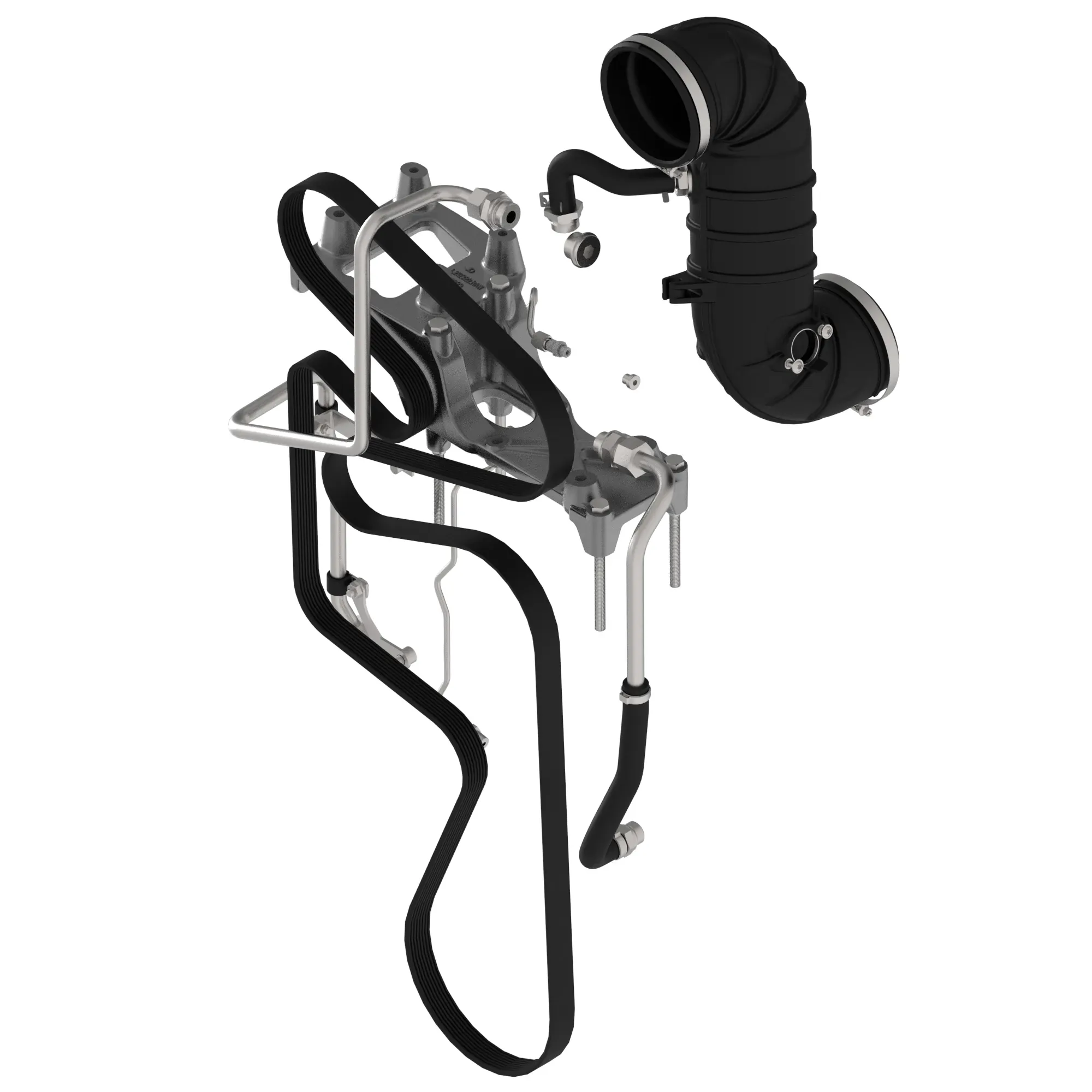 John Deere Air Trailer Brake 2 Line Attachment - BL16642