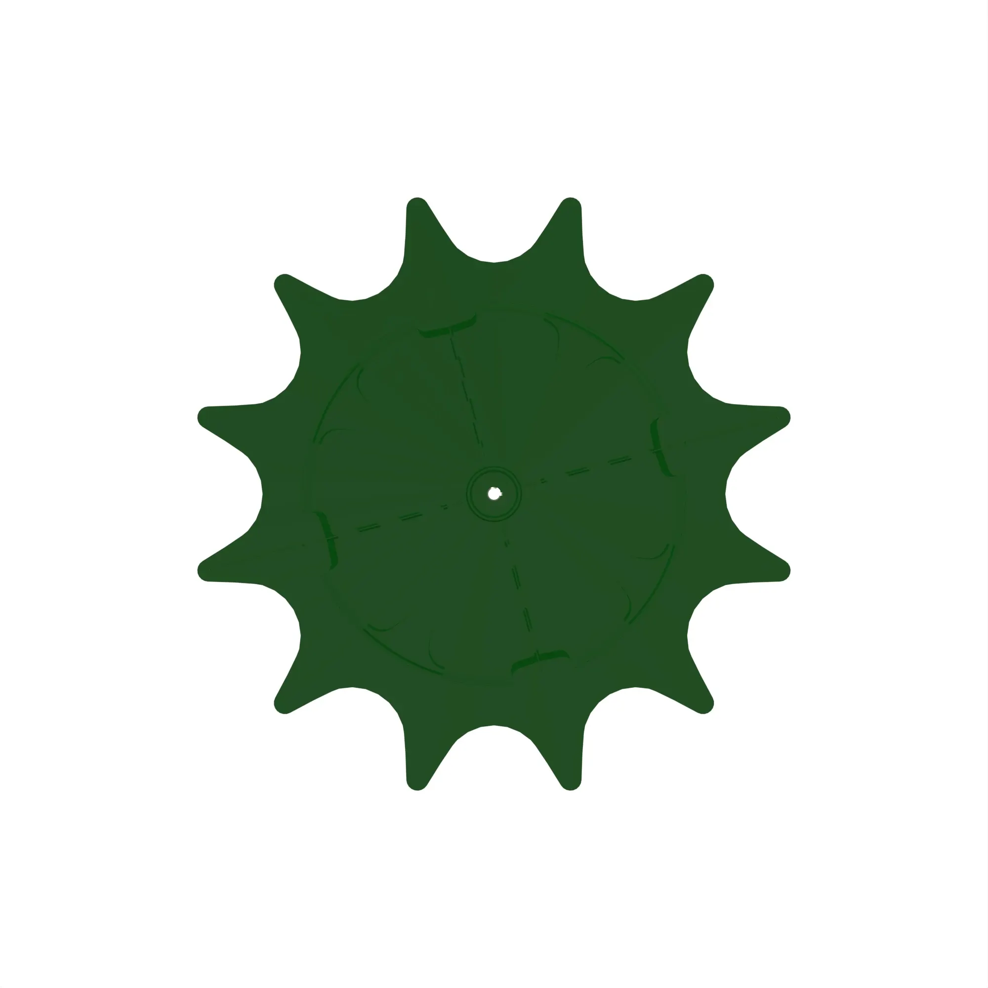 DRUM, COLLECTOR DRUM, 2-ROW TOPPER