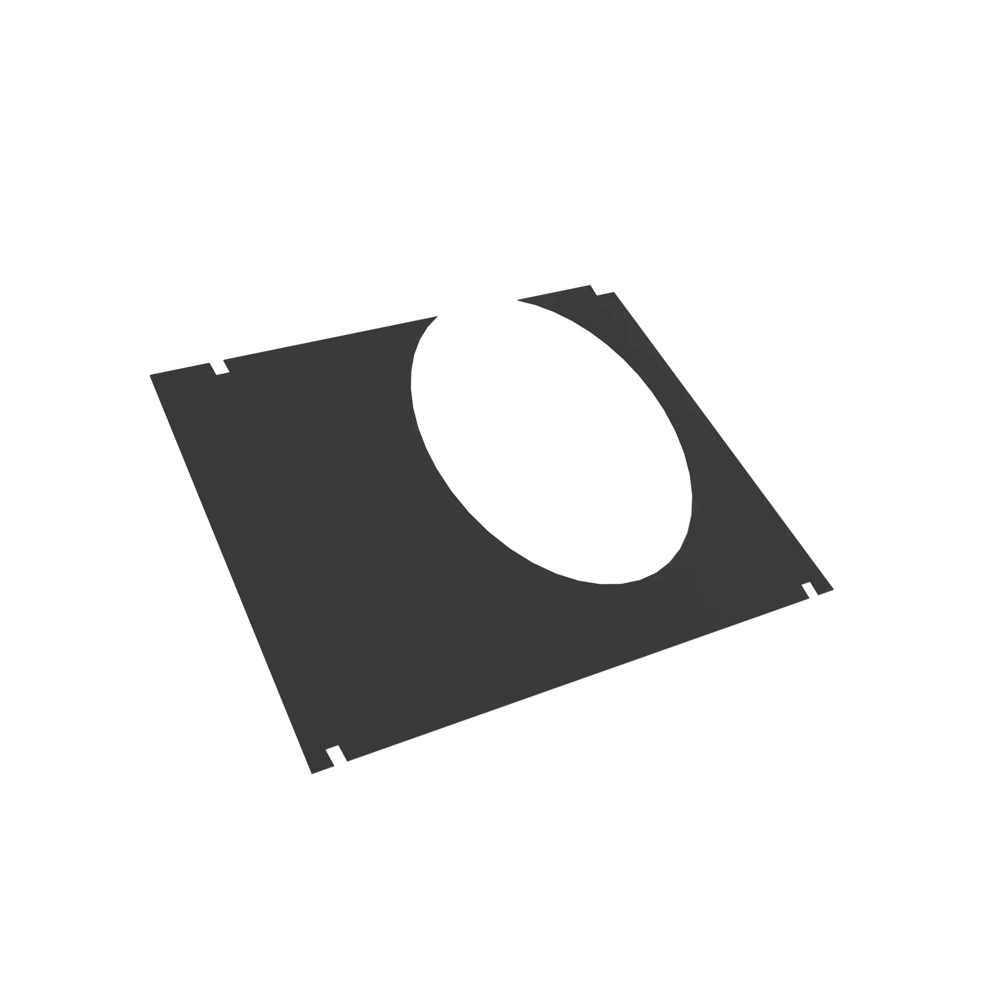 John Deere Heat Shield Top Hood Isolator - T332400