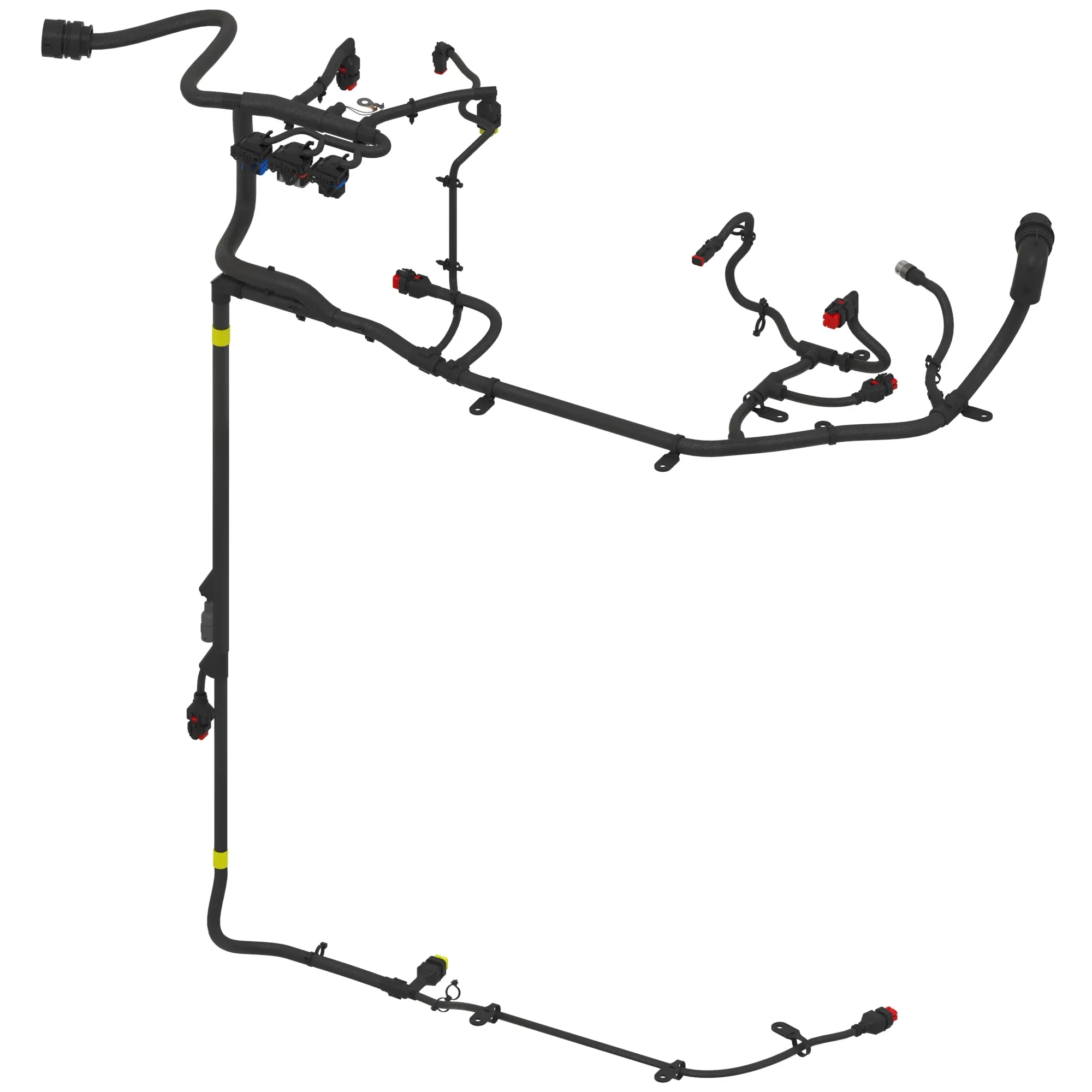 John Deere Cutterhead Wiring Harness - AXE63082
