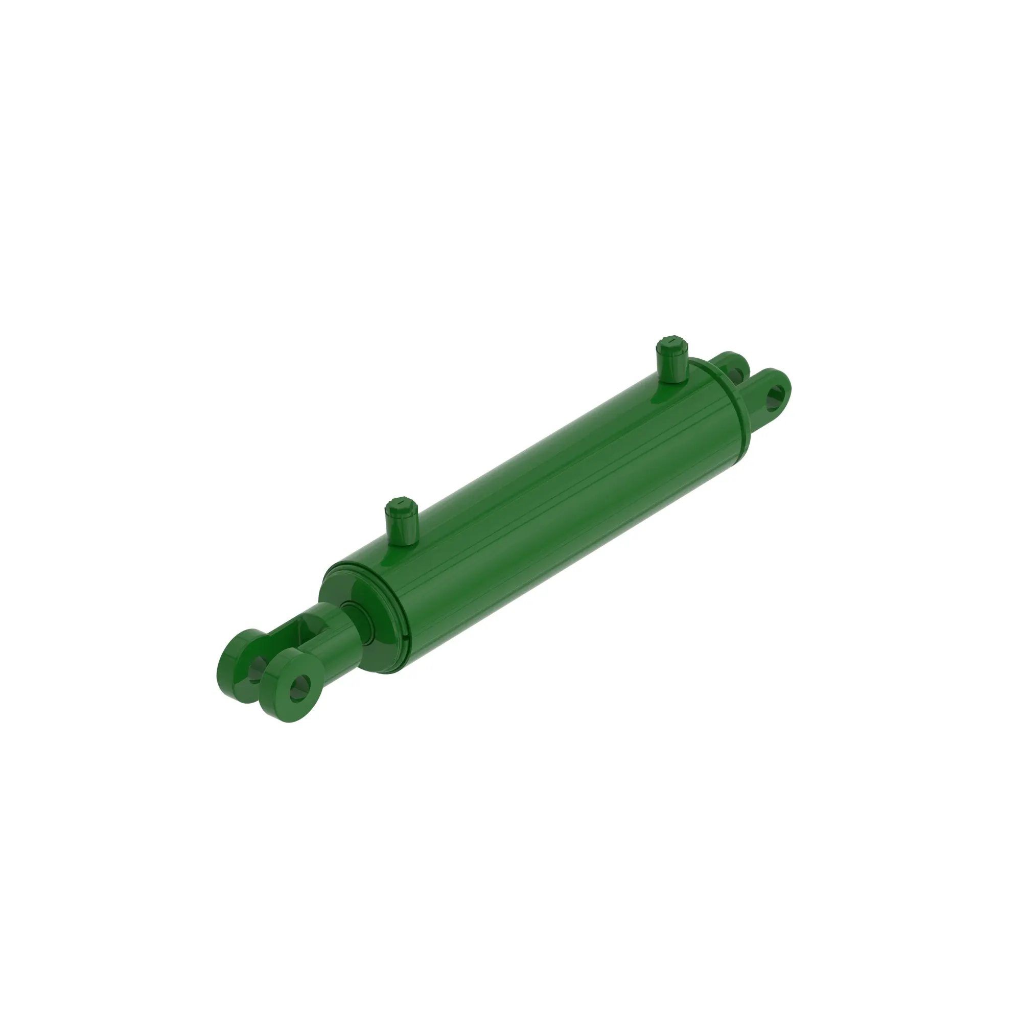 HYDRAULIC CYLINDER, GREEN/LABELED