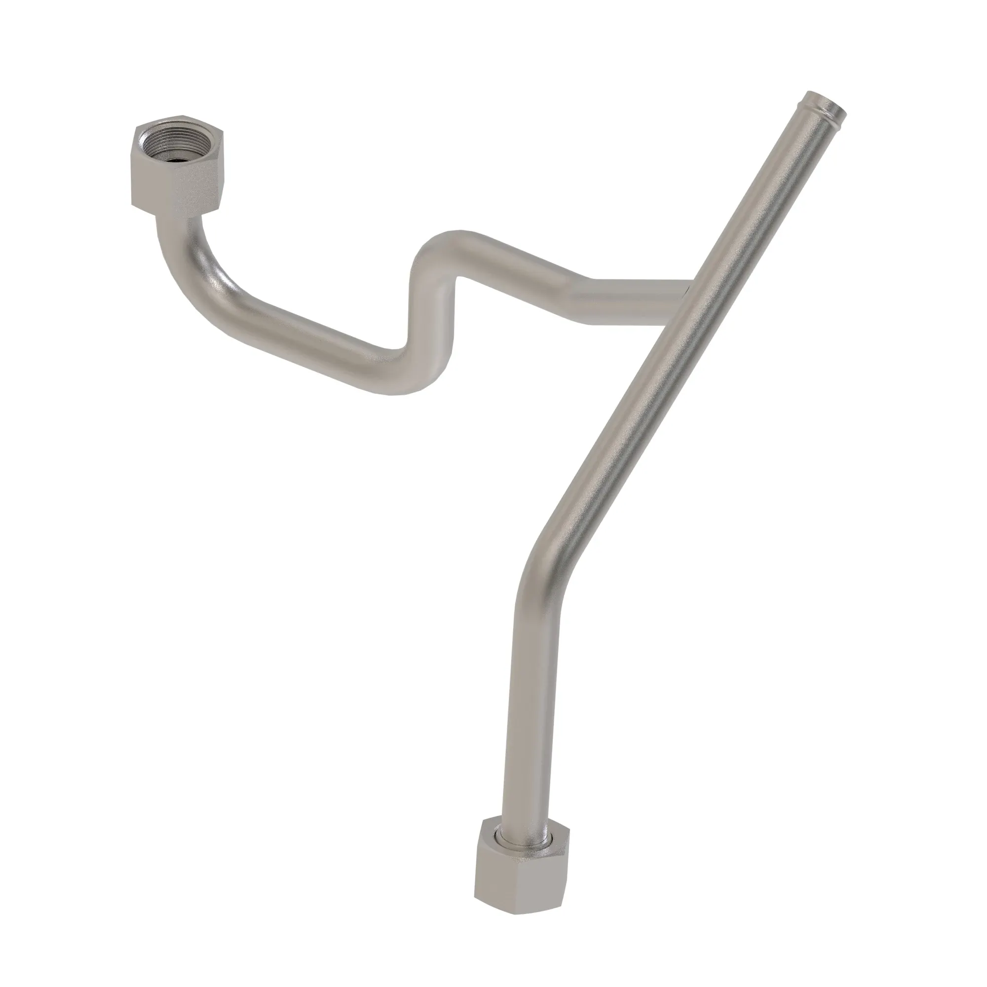 Threaded Nipple, Barbed Tee Tube