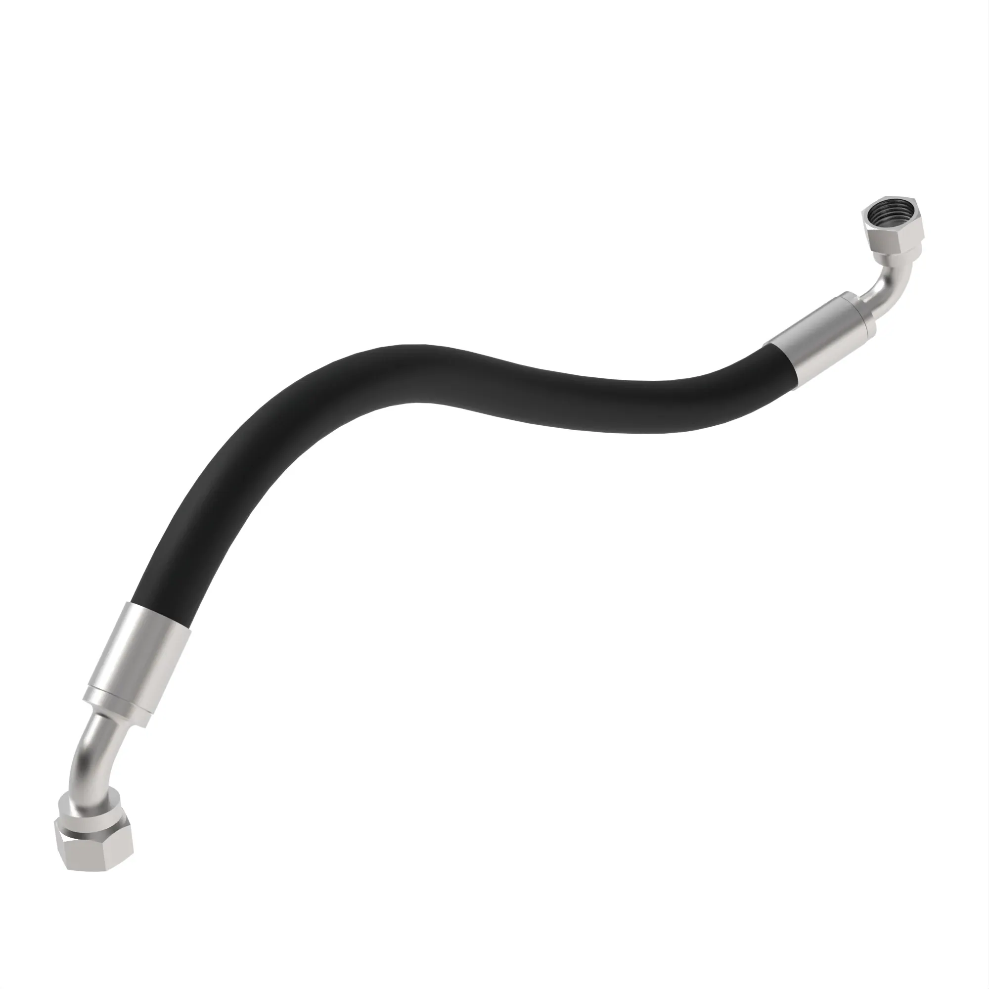 John Deere RH Hitch Cylinder Hydraulic Hose - RE323484