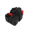 TYCO AMPSEAL16 4W RCPT SLD RED PLST