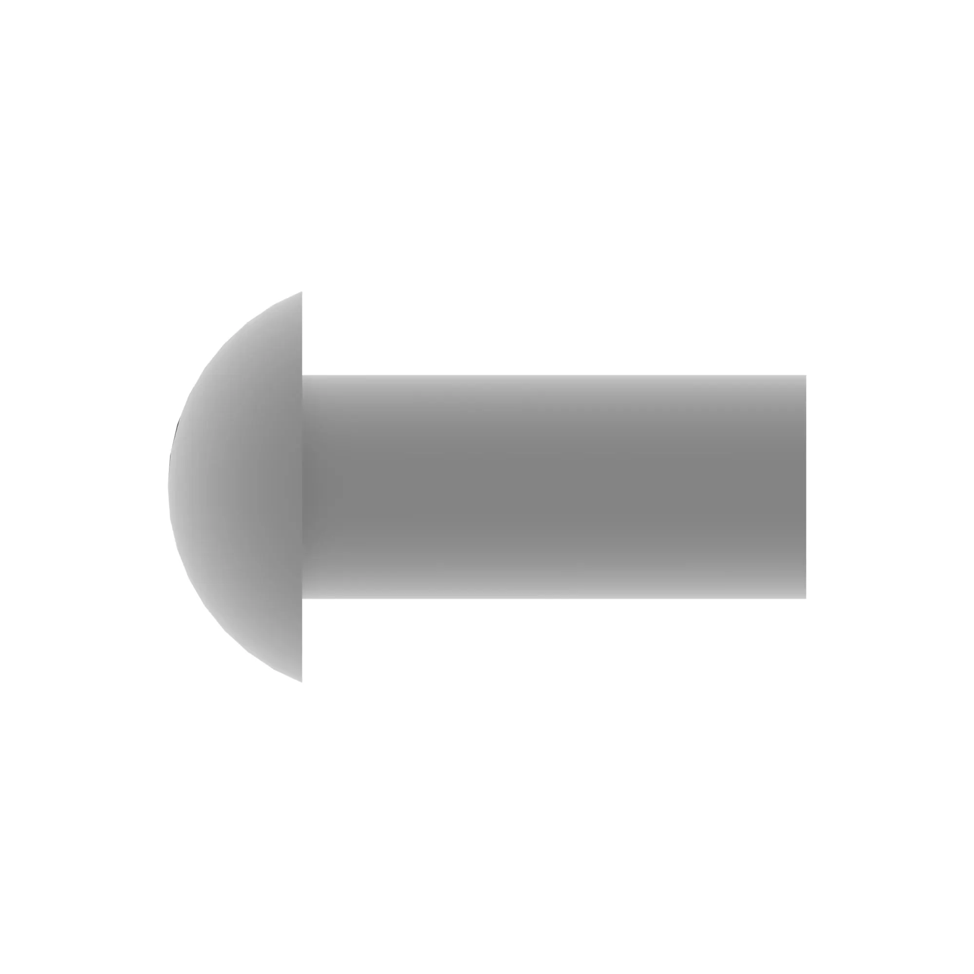 RIVET, SOLID, BUTTON HEAD