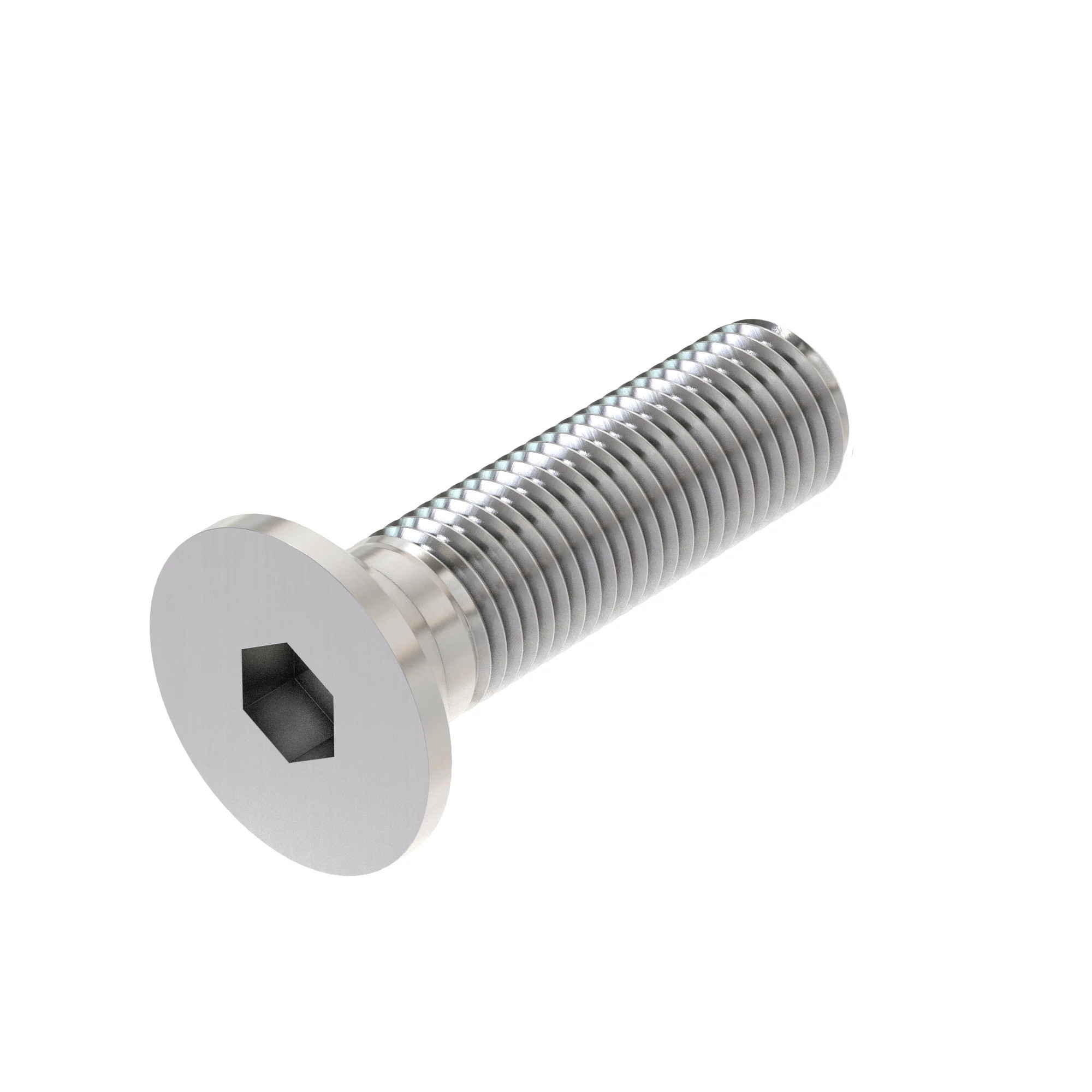 SCREW, HEX FLAT CTSK HEAD, METRIC