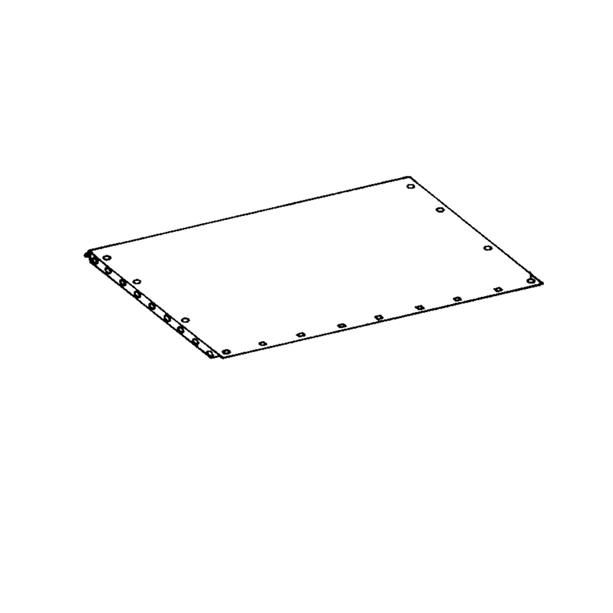 John Deere Feeder House Bottom Sheets Sheet Assembly - AH83620