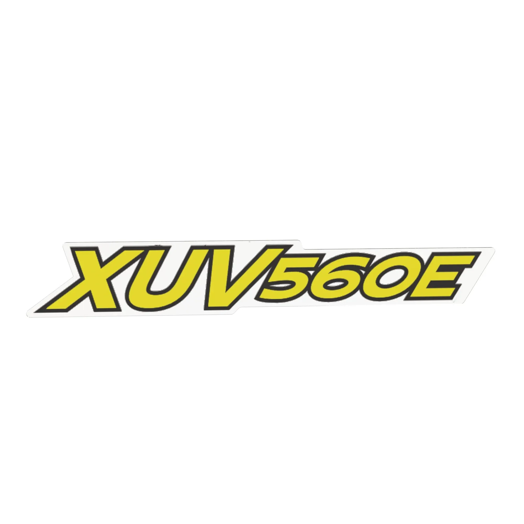 John Deere XUV 560E Model Label, Green and Yellow - UC27632