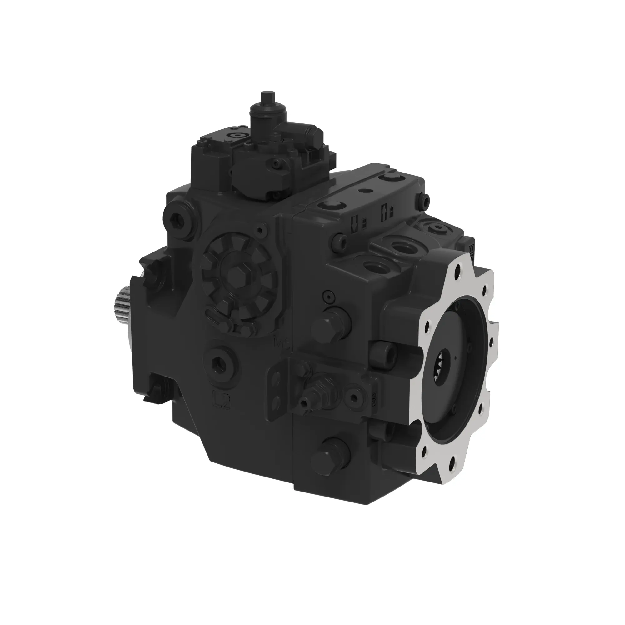 HYDRAULIC PUMP, RIGHT GROUND DRIVE,
