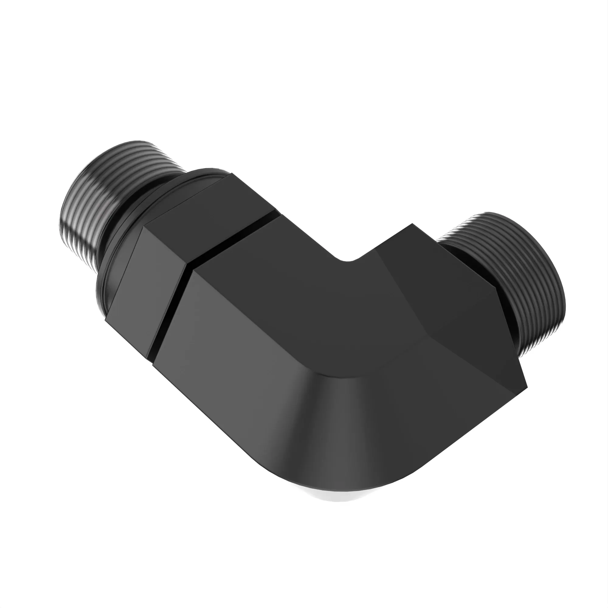 ADJ STUD ELBOW (SDE),
M14 ORB with 0.9 mm orifice to -4 ORFS