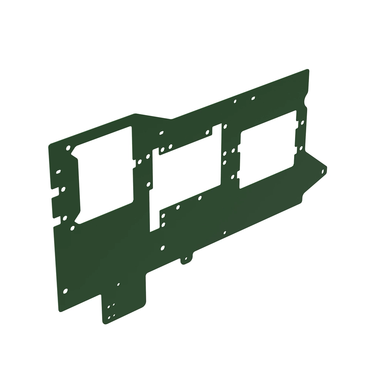 Plate, Wall, Cab Electronics Mount