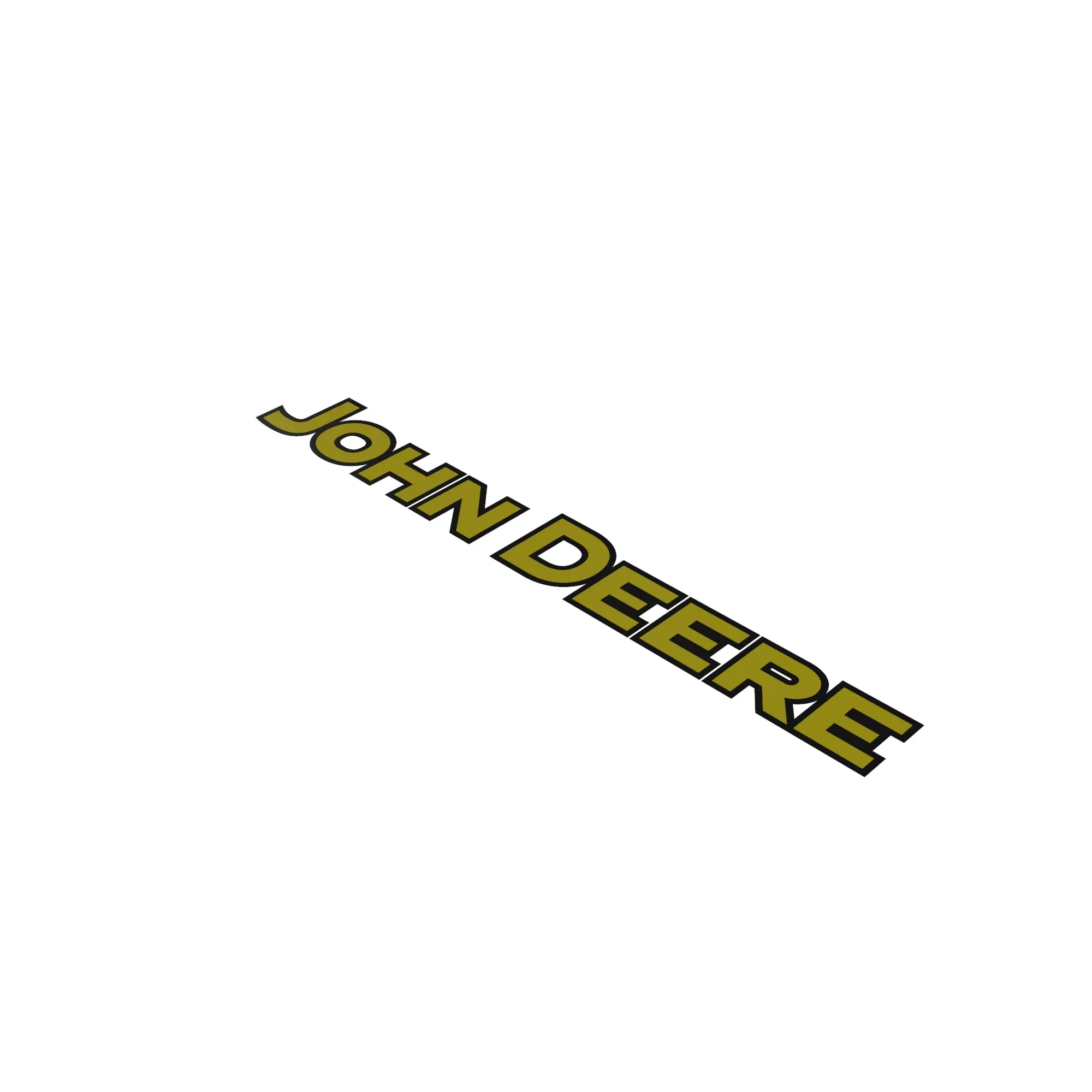John Deere 35G Model Designator Label, Right Side - T324924