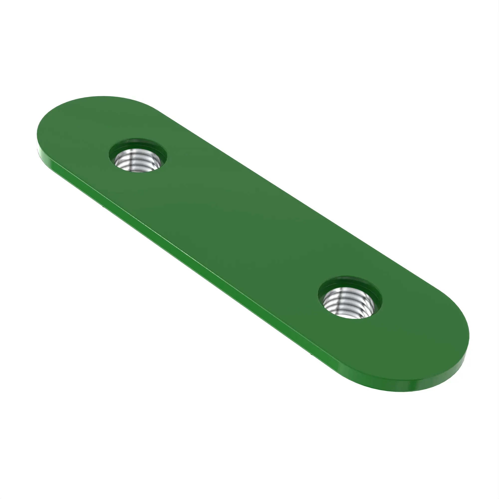 STRAP, TWO HOLE, THREADED