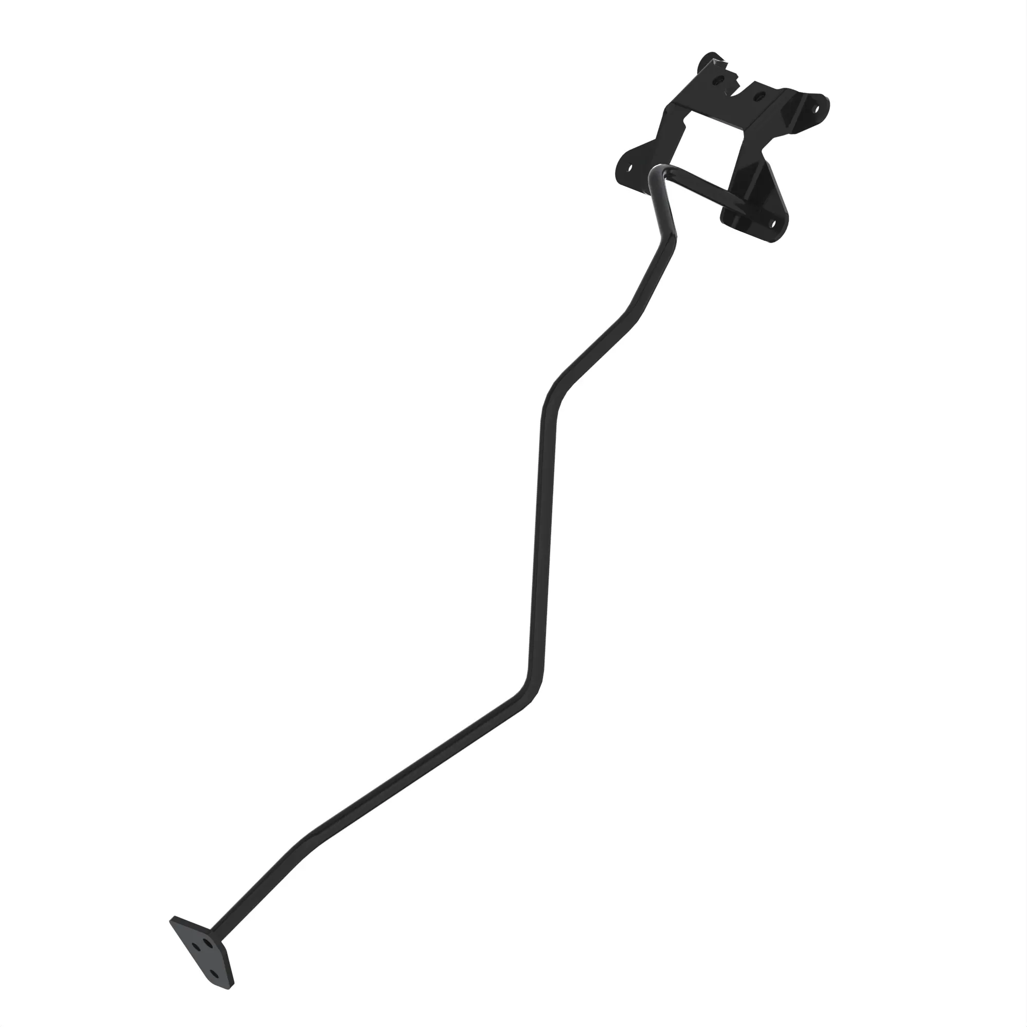 TUBE, LOCK BRACKET + LOW BEAM PROTE