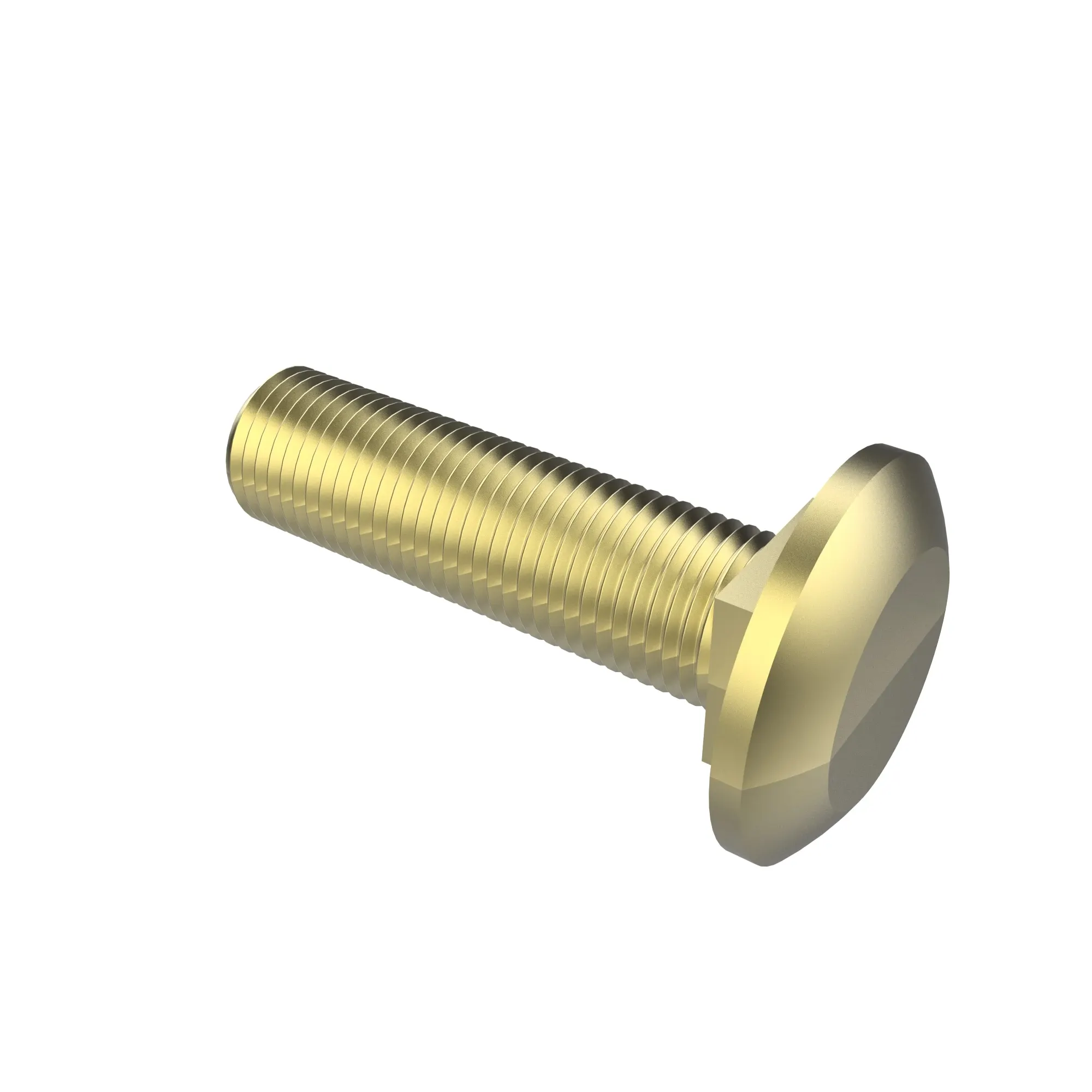 John Deere Round Head Square Neck Bolt, M12 X 45 - M87632