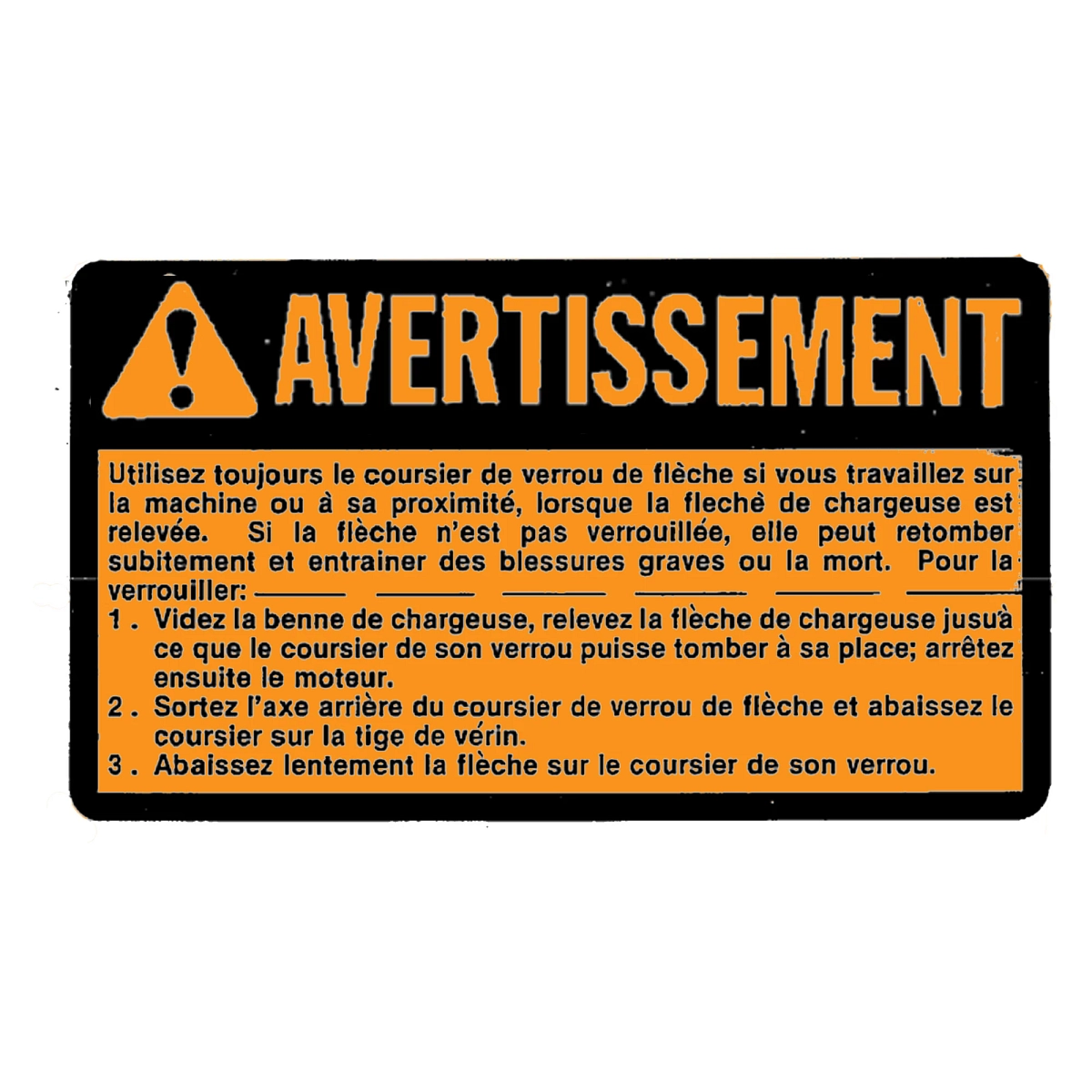 Label, Warning