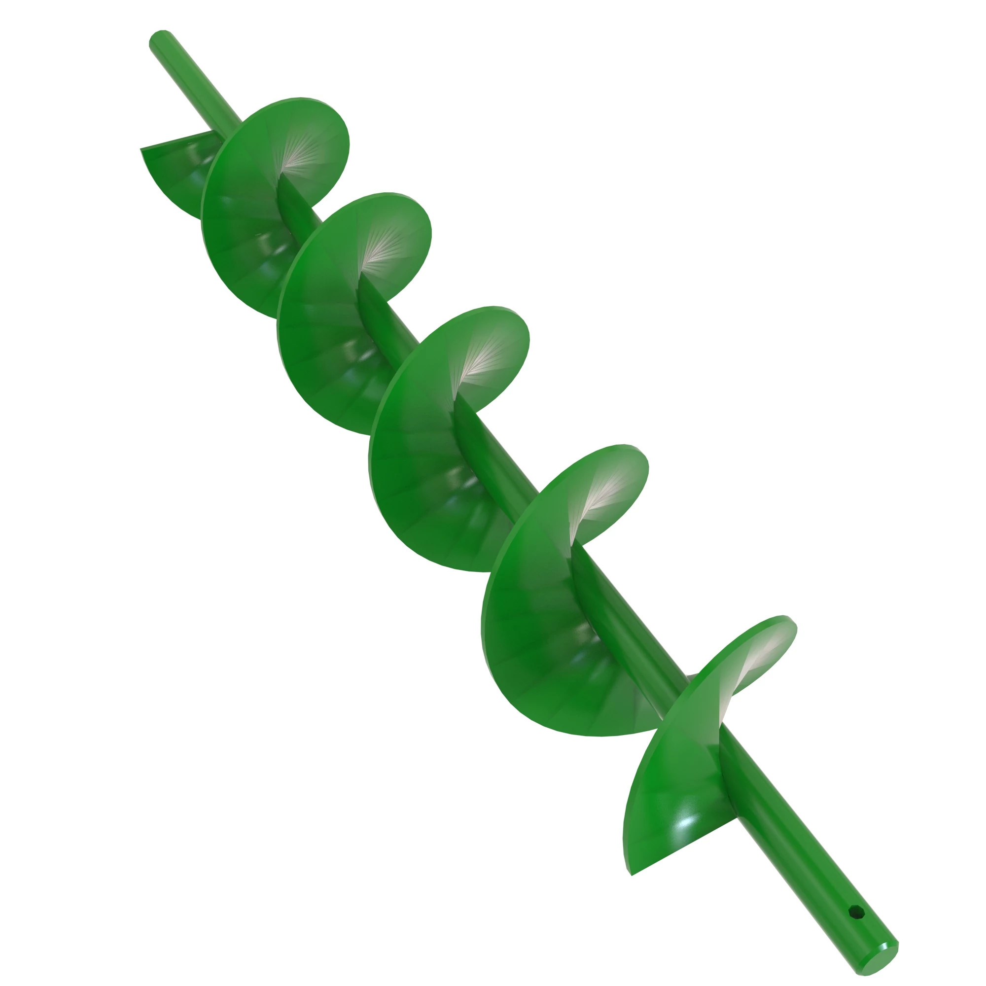 John Deere Right Side Cleaning Shoe Auger Assembly - AH168285