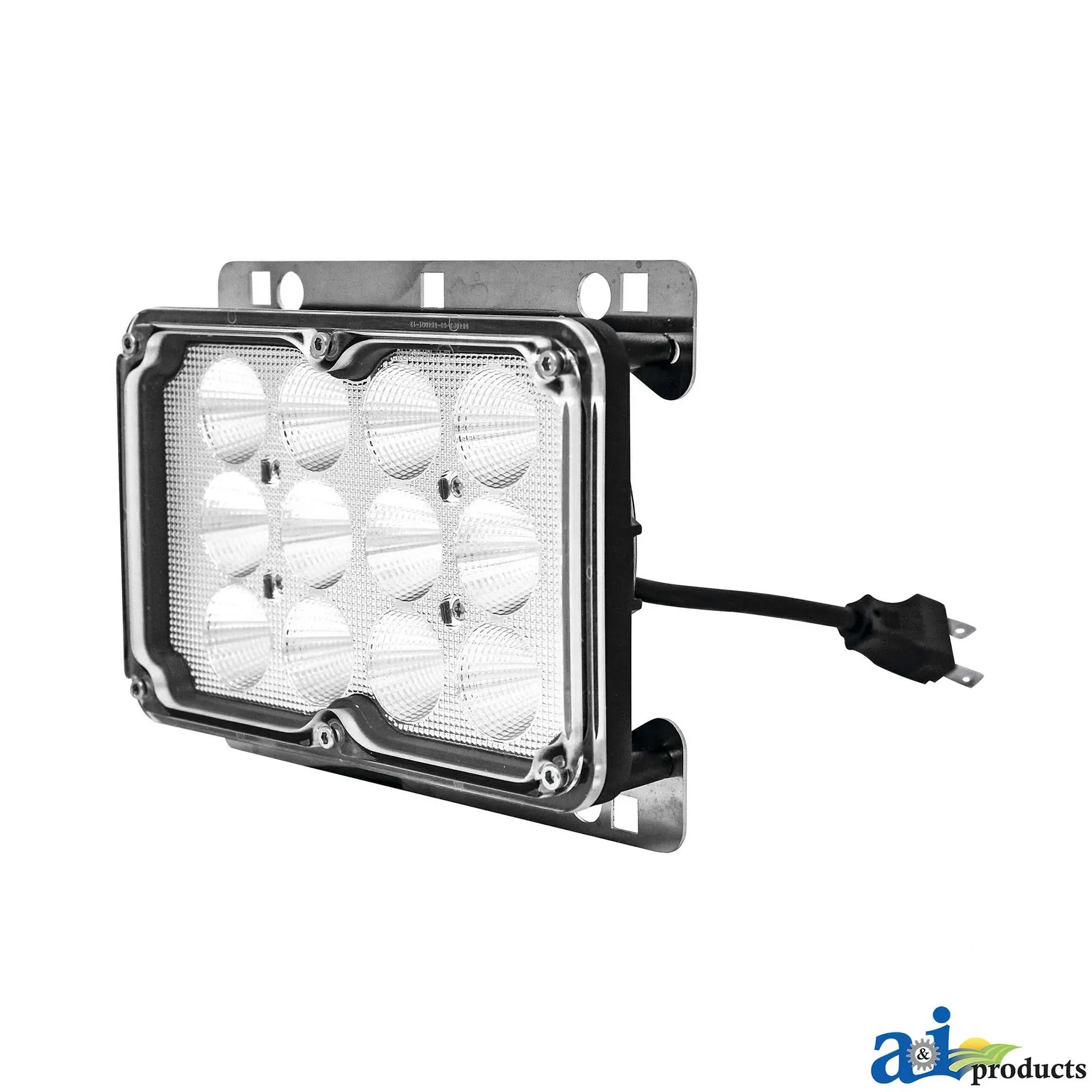A&I Products Rectangle LED Hi / Low Work Lamp - A-WL5670