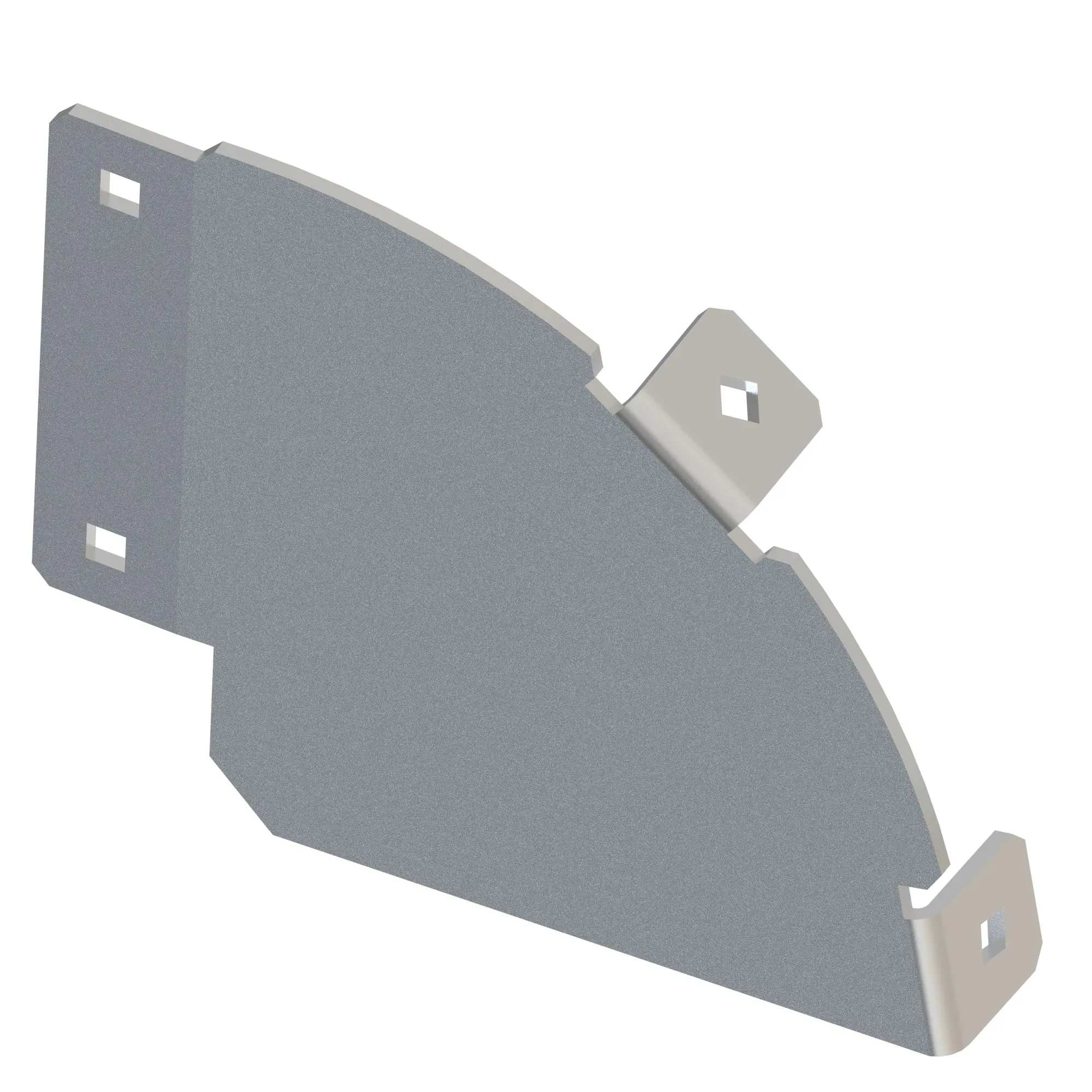 HOPPER DUST FLAP RIGHT BRACE, PECO DFS MCS, Z9