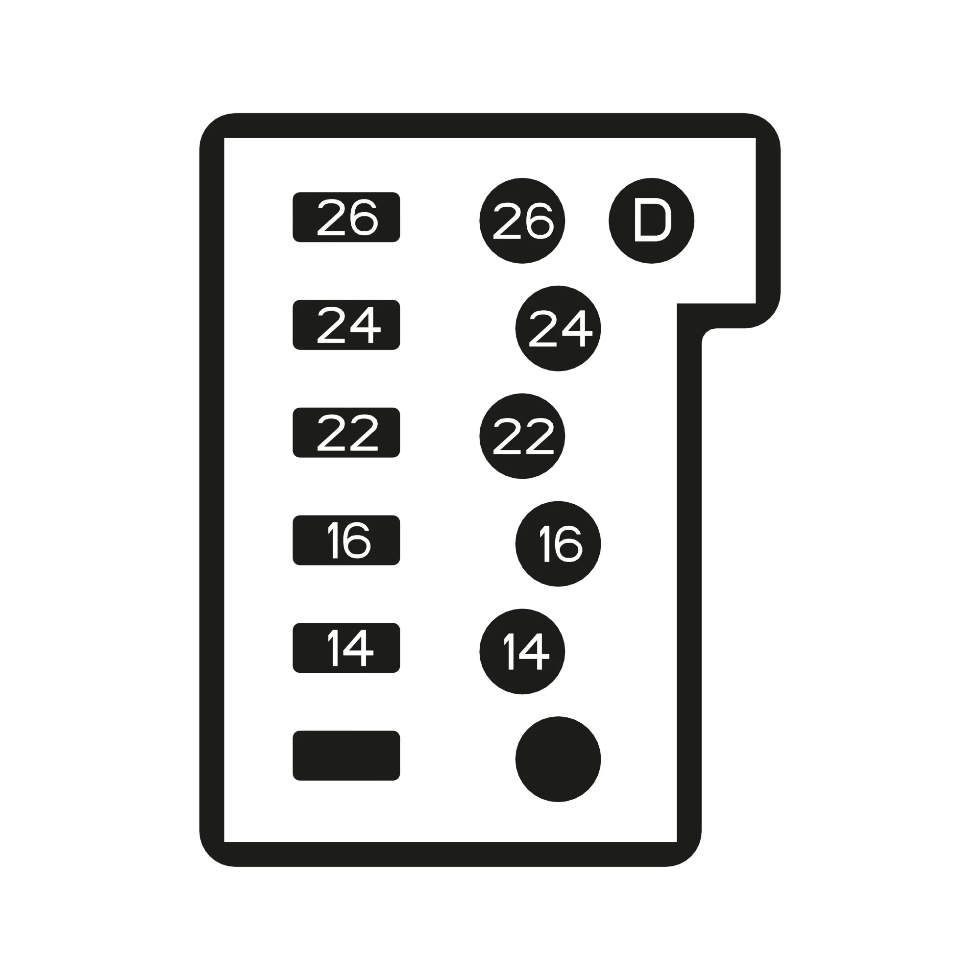 John Deere Remap Label 1113 Dual Flex - KK57395