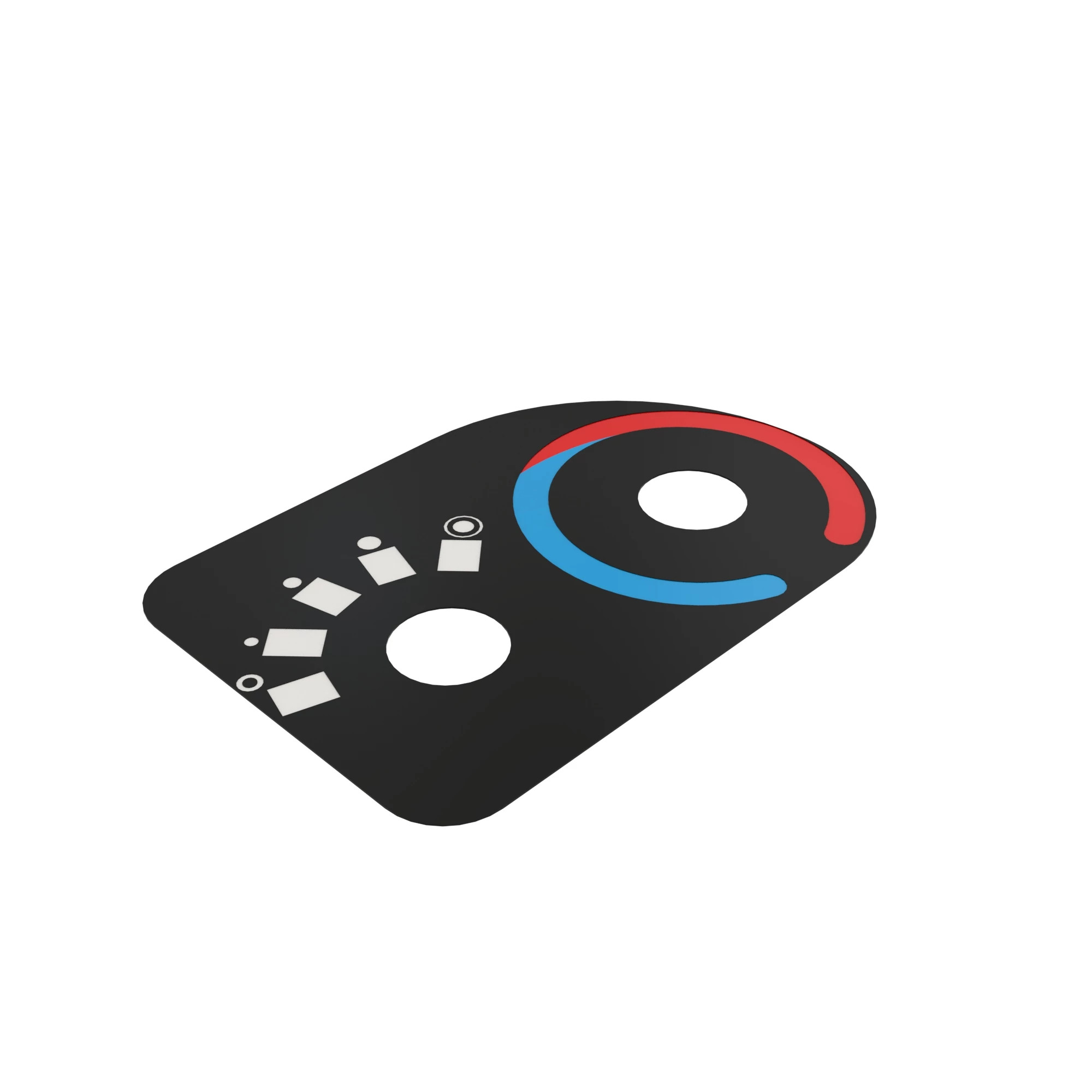 DECAL,HEATER AND FAN CONTROL