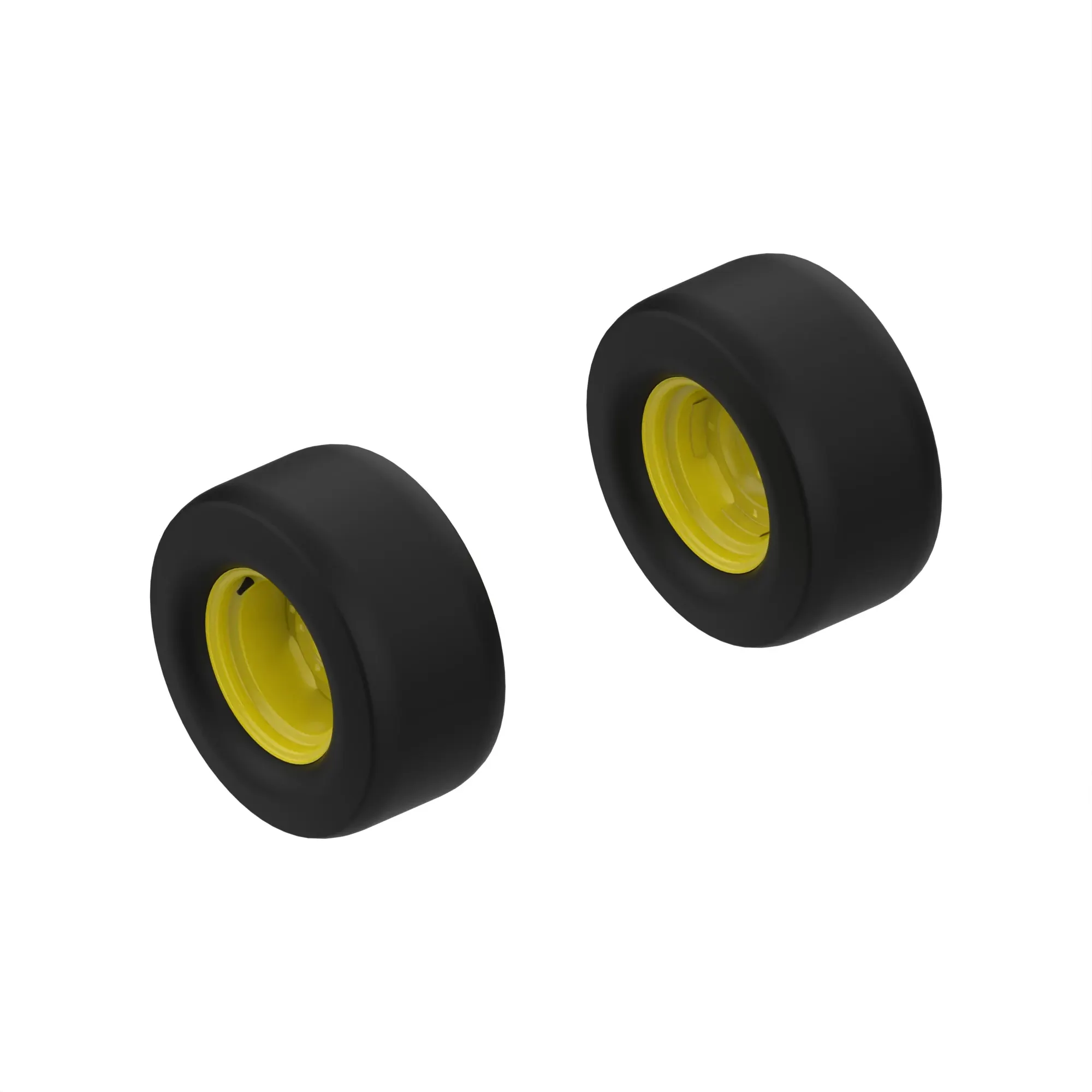 (2) WHEELS AND TIRES, 24 X 12-12