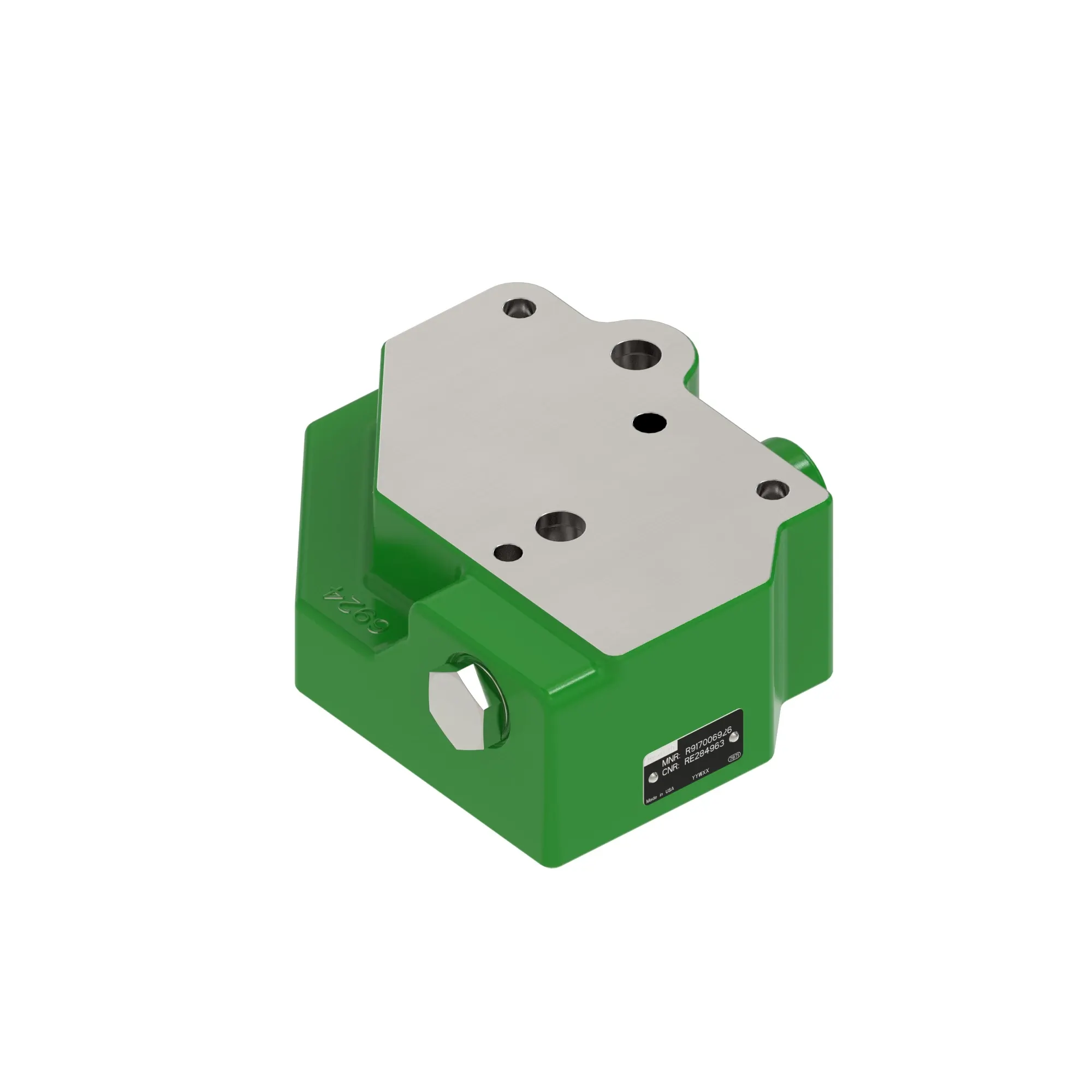 INLET, REAR VALVE STACK