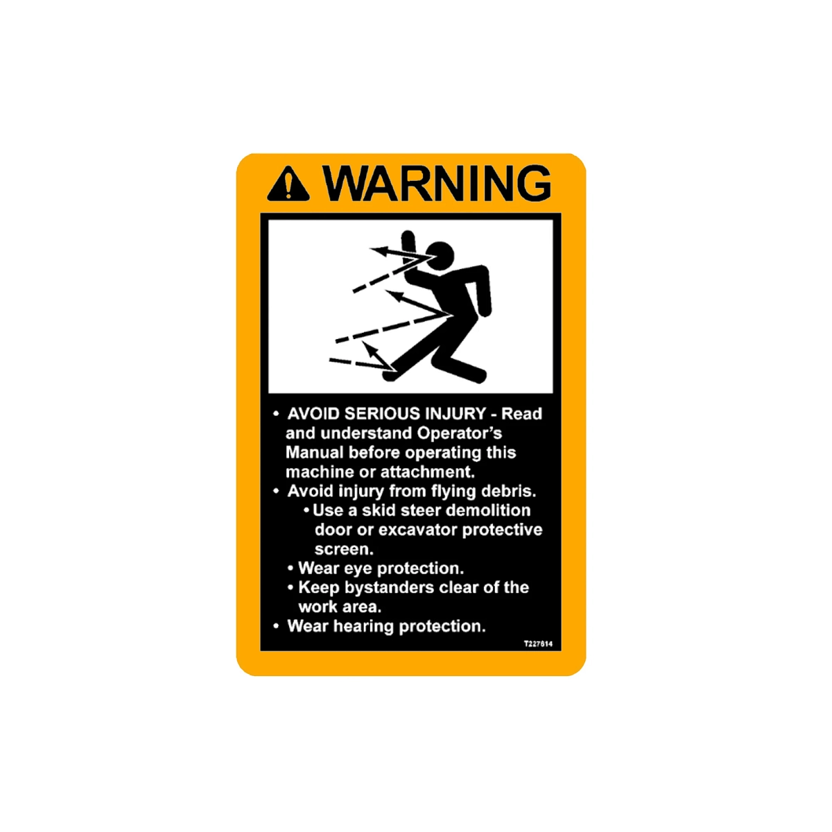 Label, Warning English