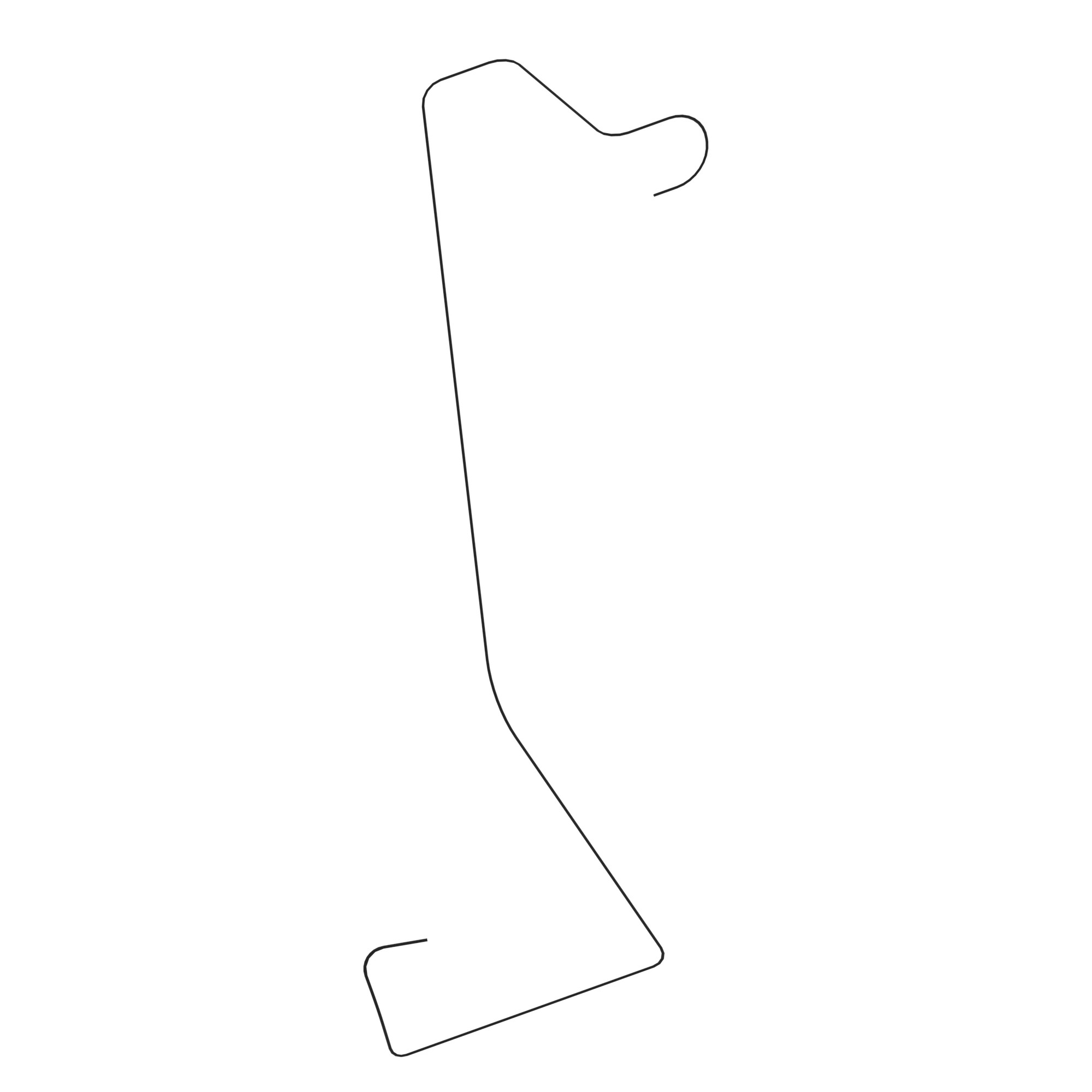 LINE, HEATER CLEAR FUEL 2785MM